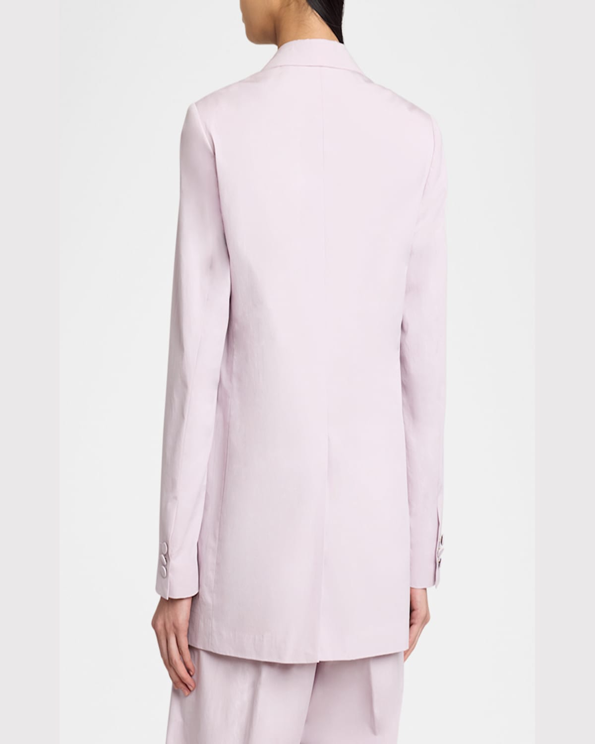 Dries Van Noten Blanchets Cotton Jacket In Lilac