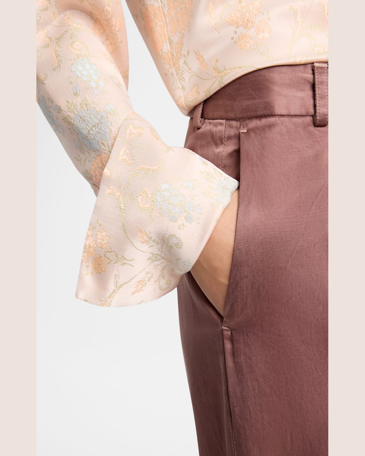 Dries Van Noten Paxy Straight-leg Pants