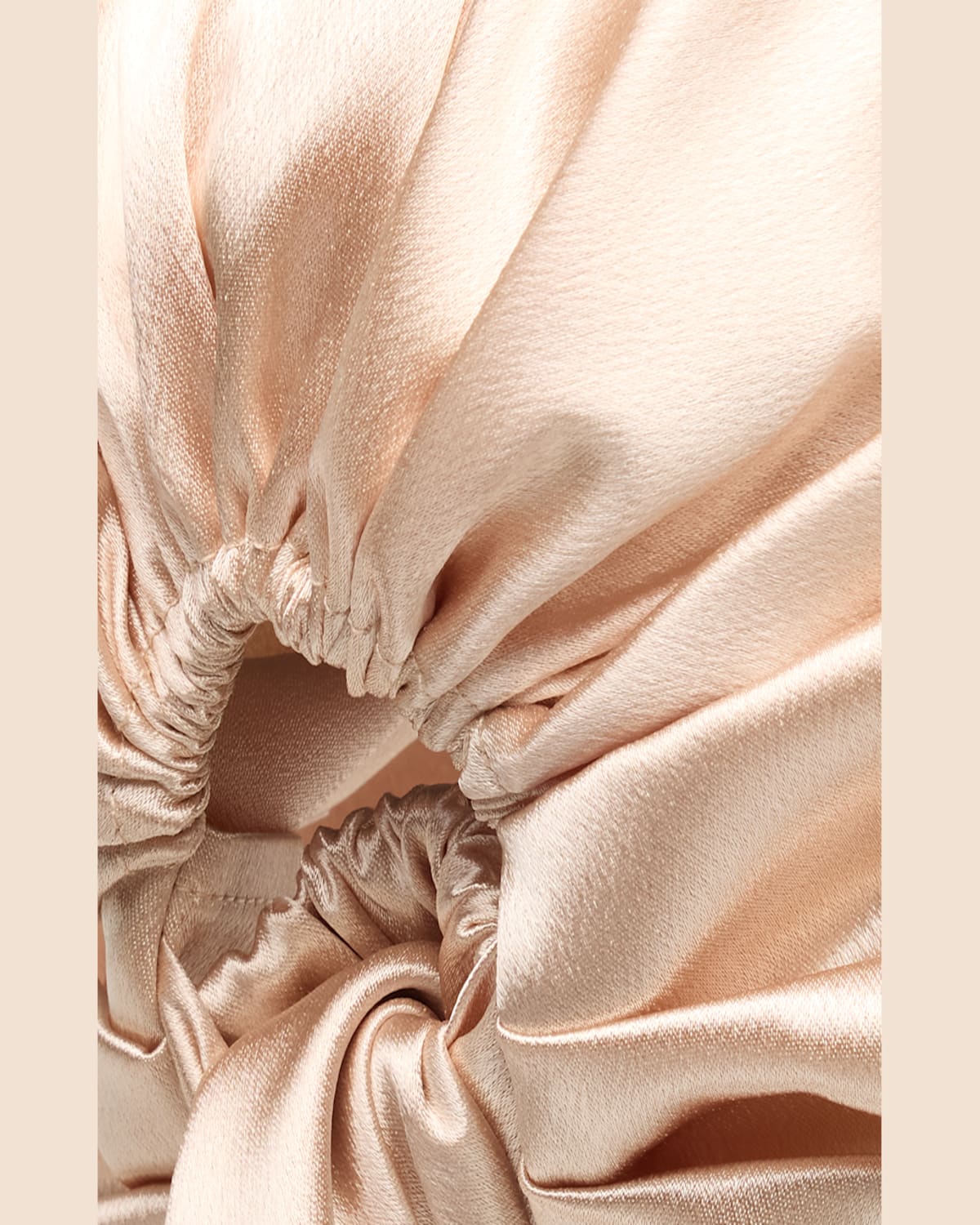 Eugenia Kim Gigi Polyester Headscarf In Champagne