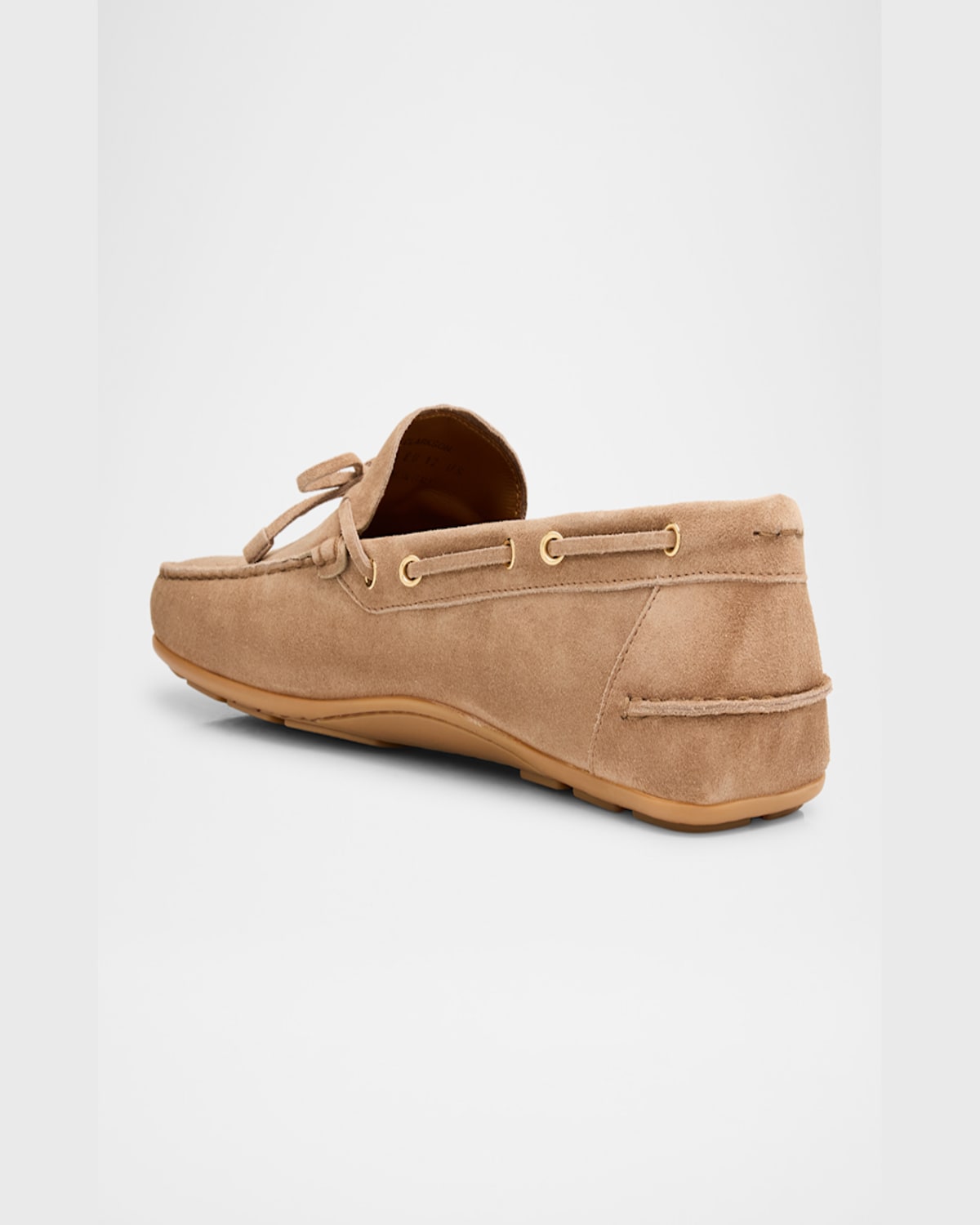 Bally Men's Clarkson Leather Driving Shoes In Deep Sepia 23