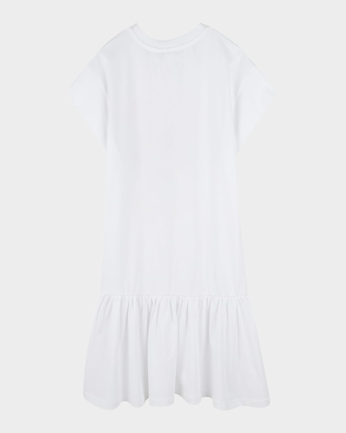 Kenzo Tiger-print Dress In White