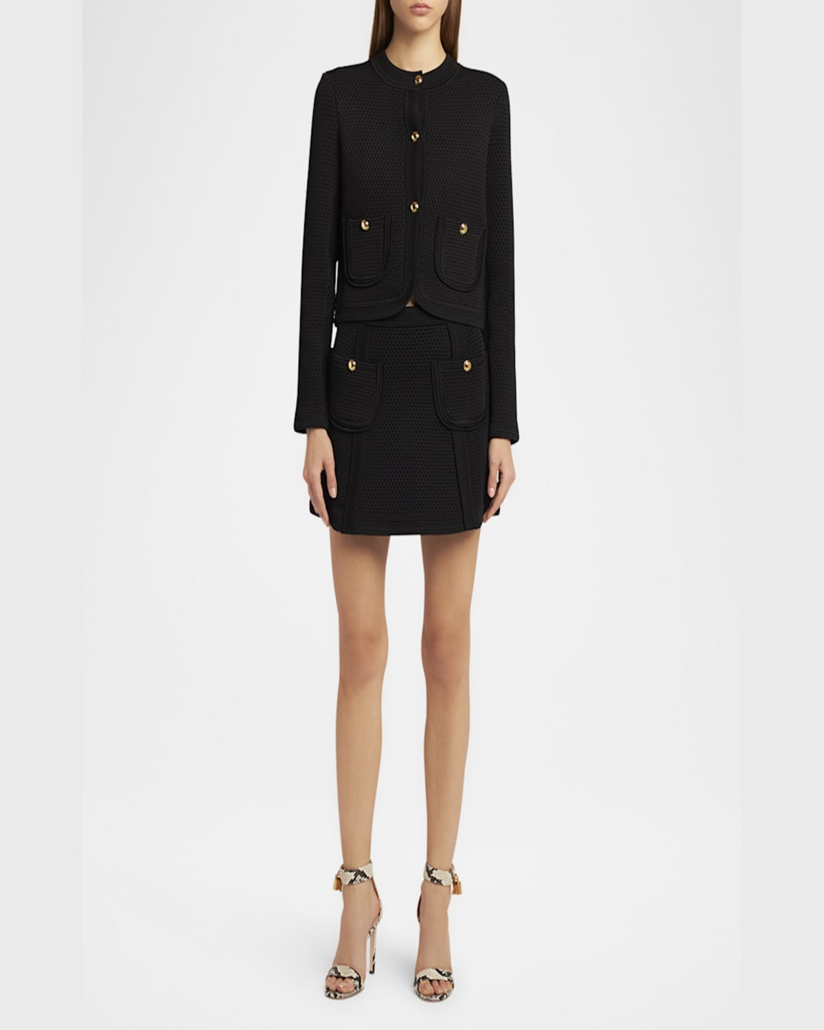 Tom Ford Sandals Mid Heel Shoes In Roccia