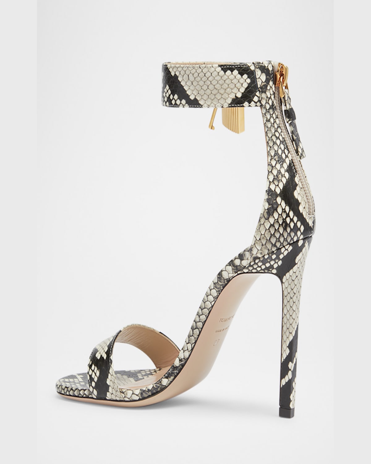 Tom Ford Sandals Mid Heel Shoes In Roccia