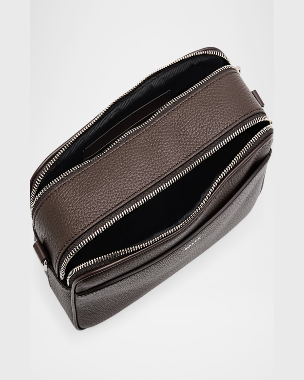 Bally Men's Oeden Mini Crossbody Bag In Ebano 21palladio