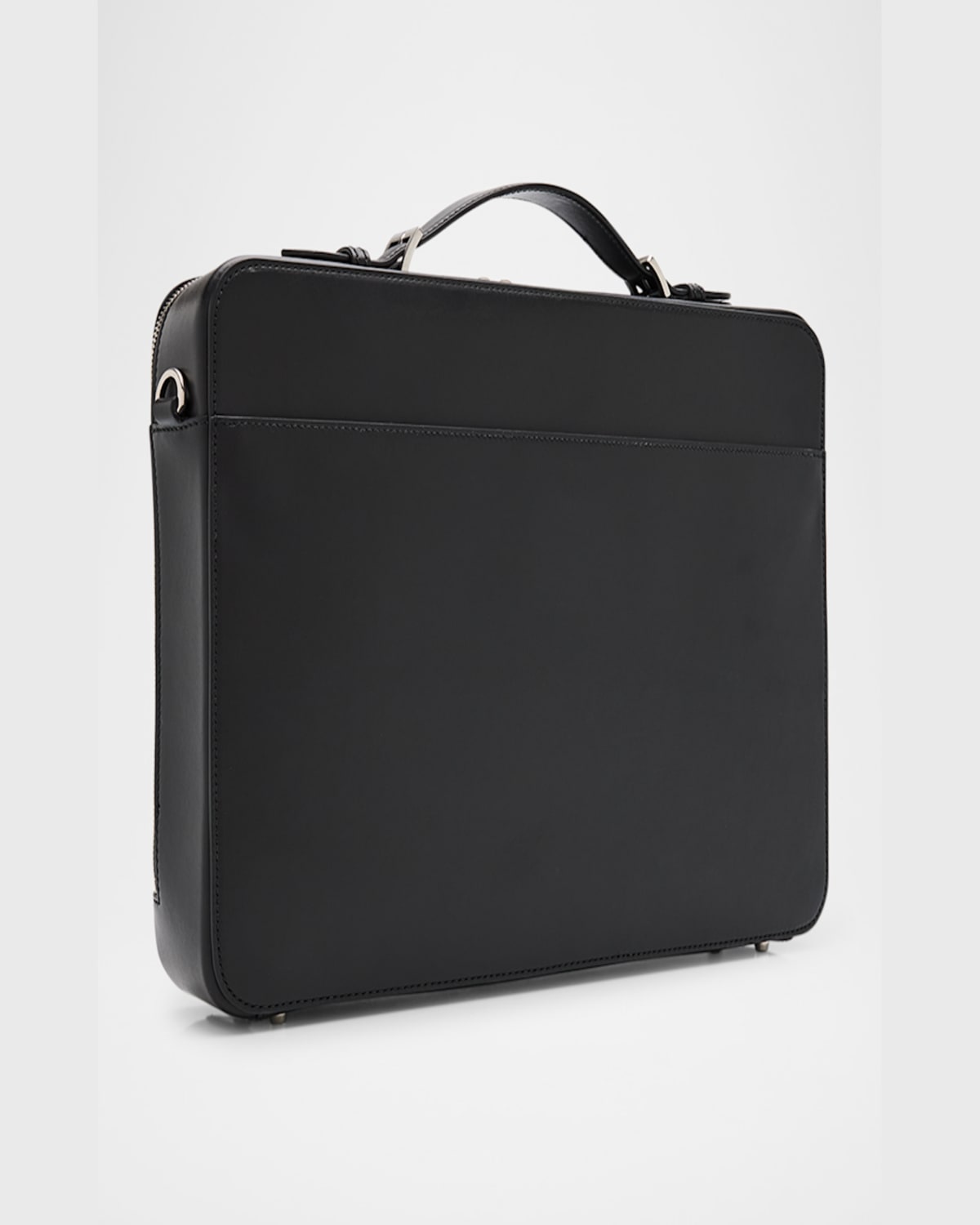 Bally Men's Deco Leather Briefcase In Blackpalladio