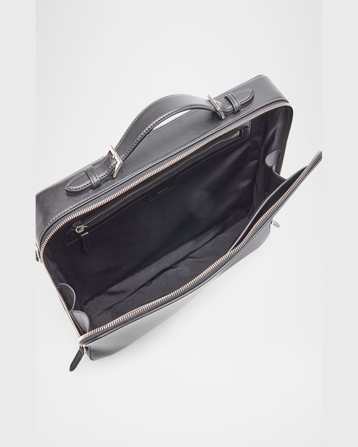 Bally Men's Deco Leather Briefcase In Blackpalladio