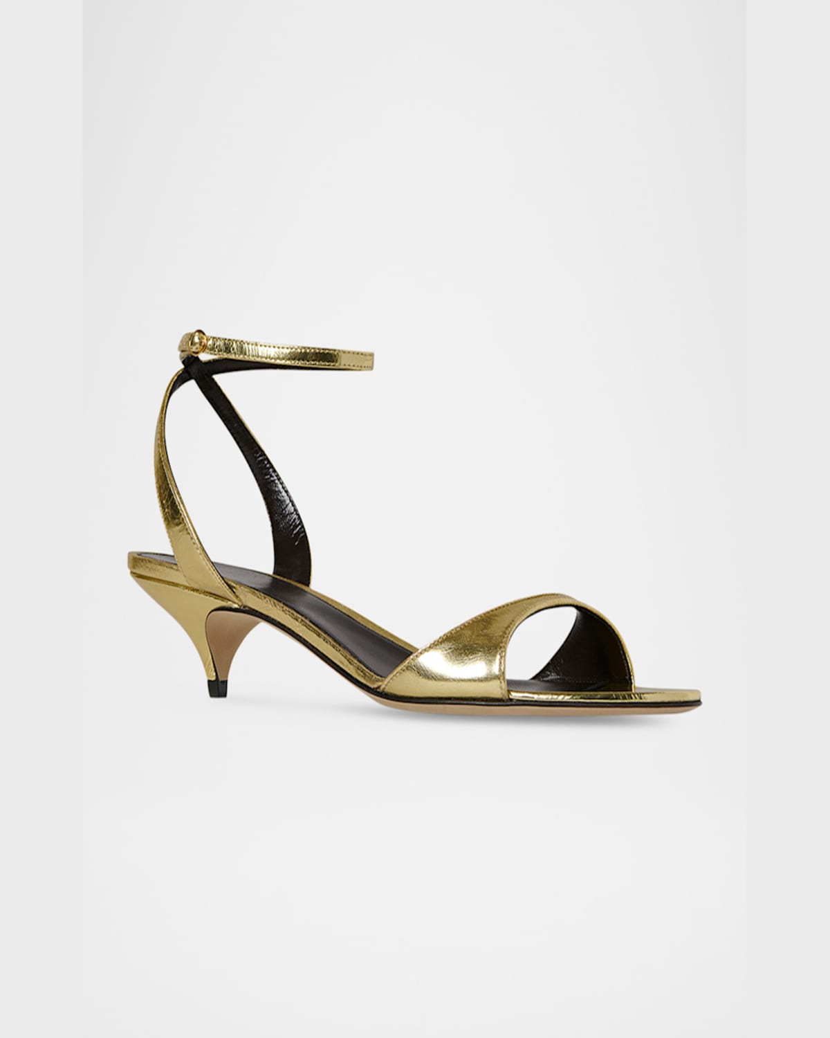 The Row 35mm Vika Sandals - Women's - Calf Leather In Gold Gold