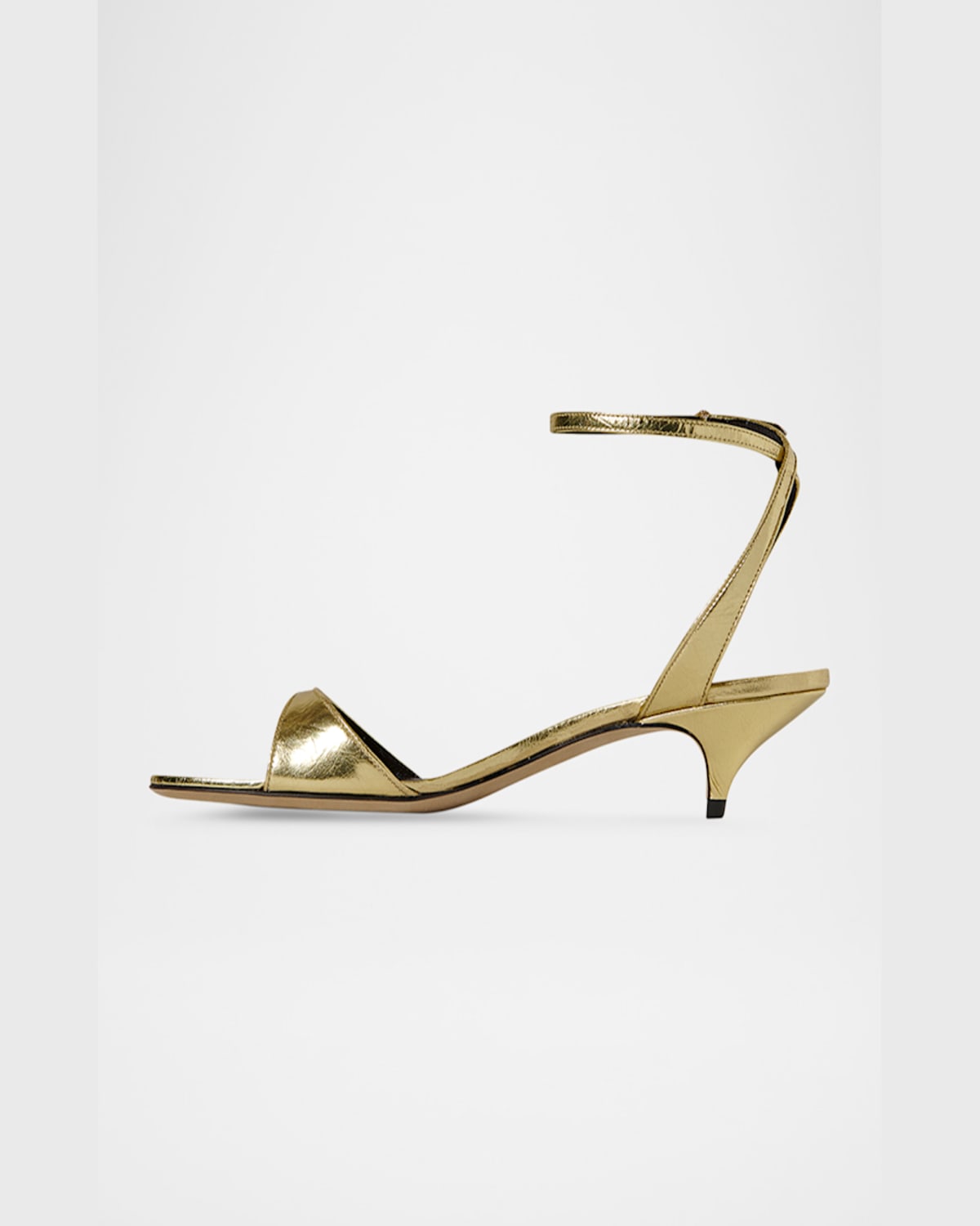 The Row 35mm Vika Sandals - Women's - Calf Leather In Gold Gold