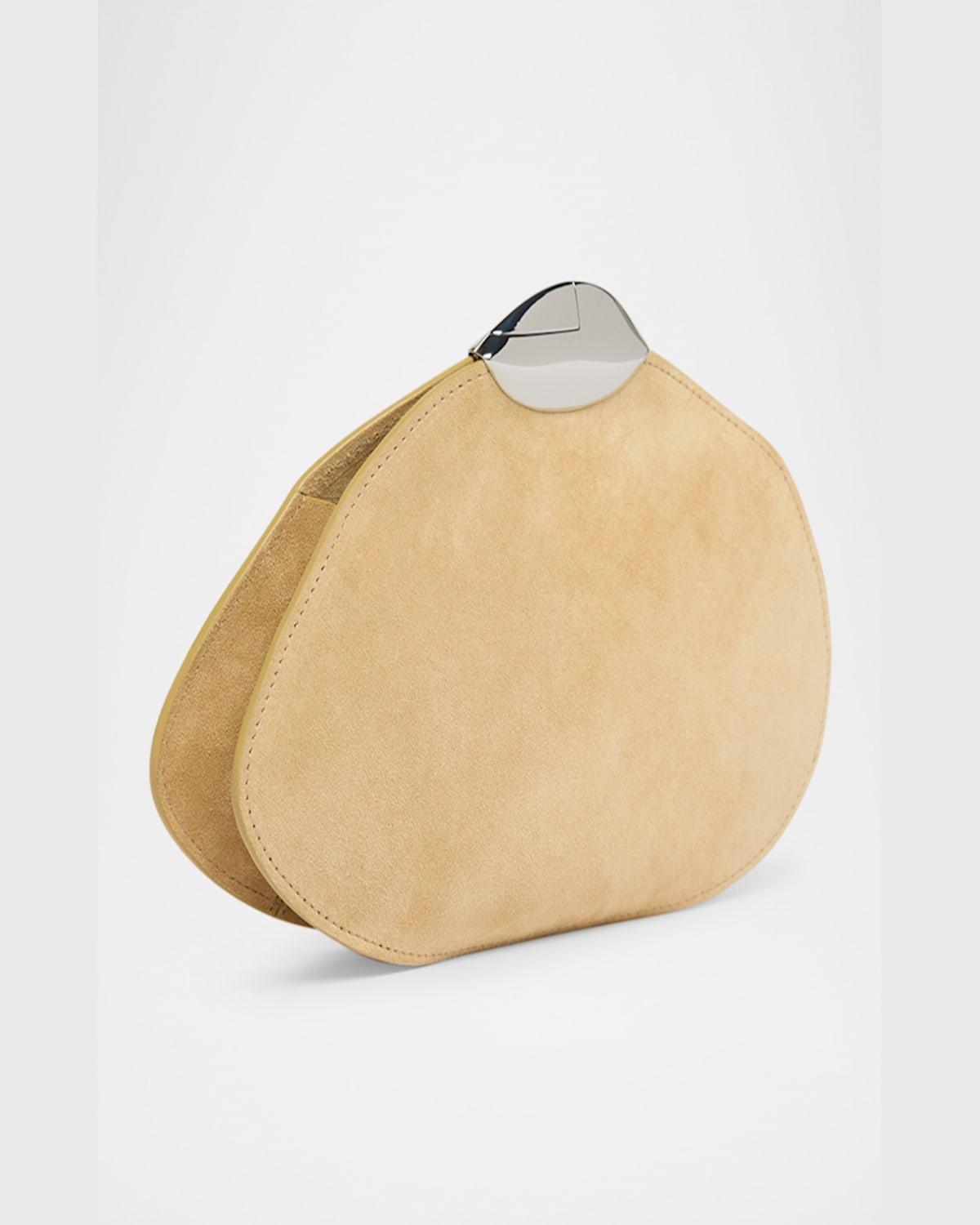 Benedetta Bruzziches Belle De Jour Suede Clutch Bag In Love Destination Is Calling