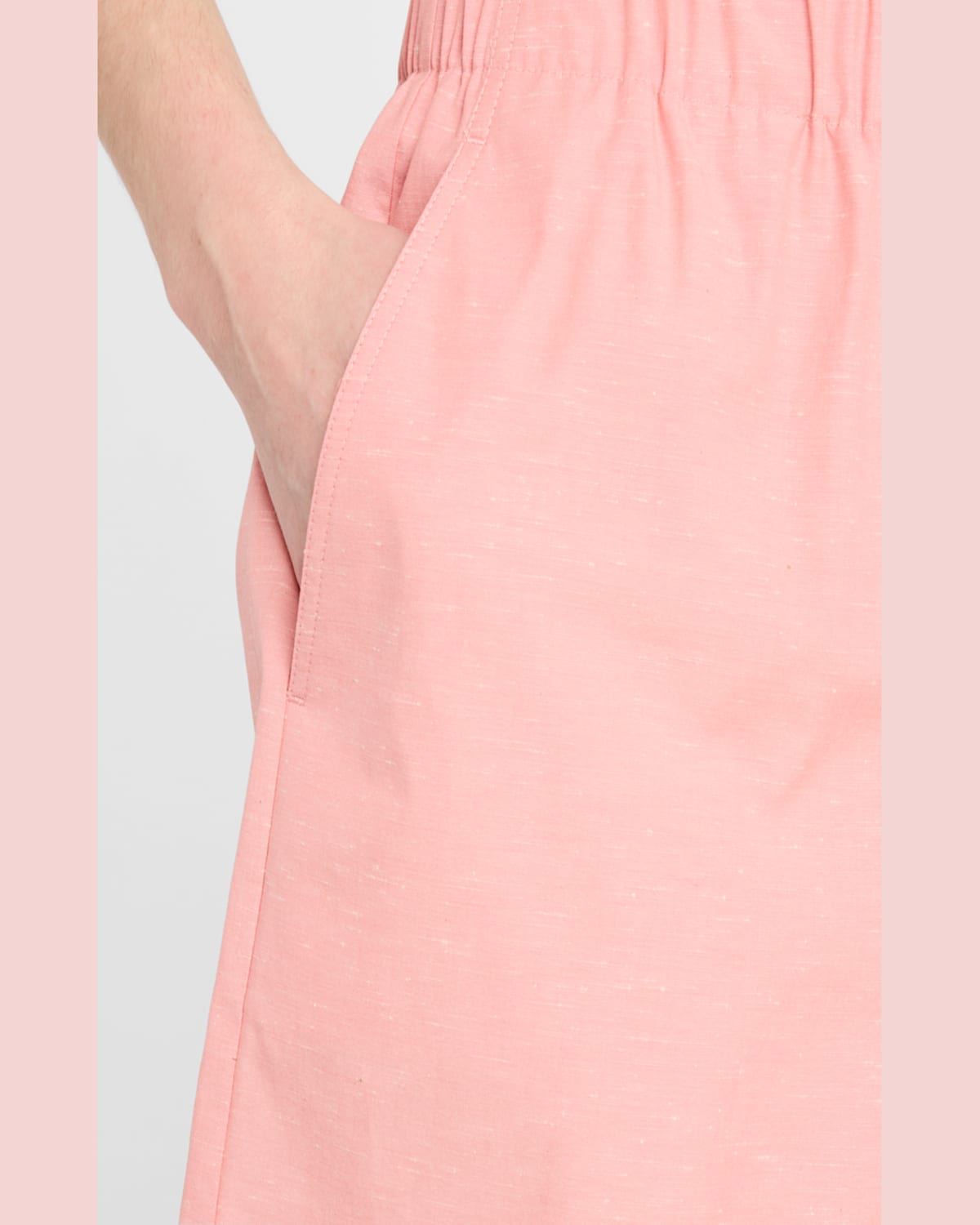 Lafayette 148 Riverside Cotton Pull-on Shorts