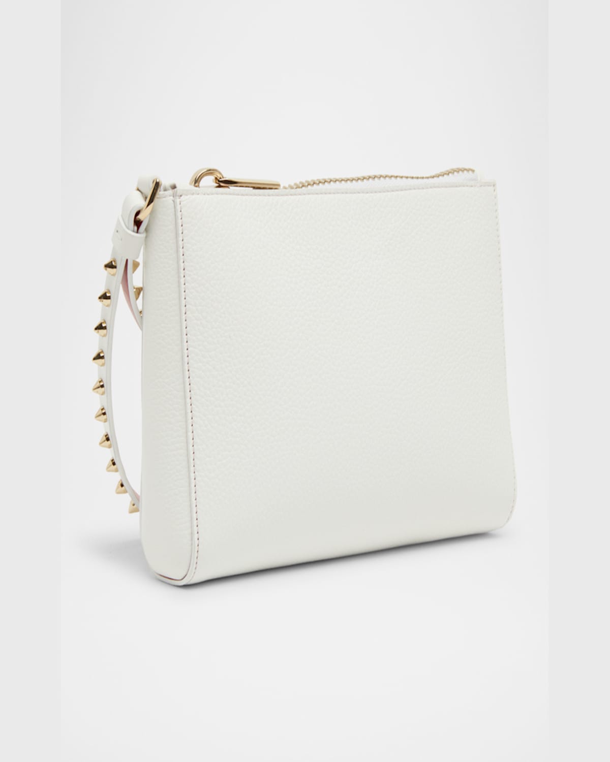 Christian Louboutin Cabata Mini Pouch Wristlet In Leather