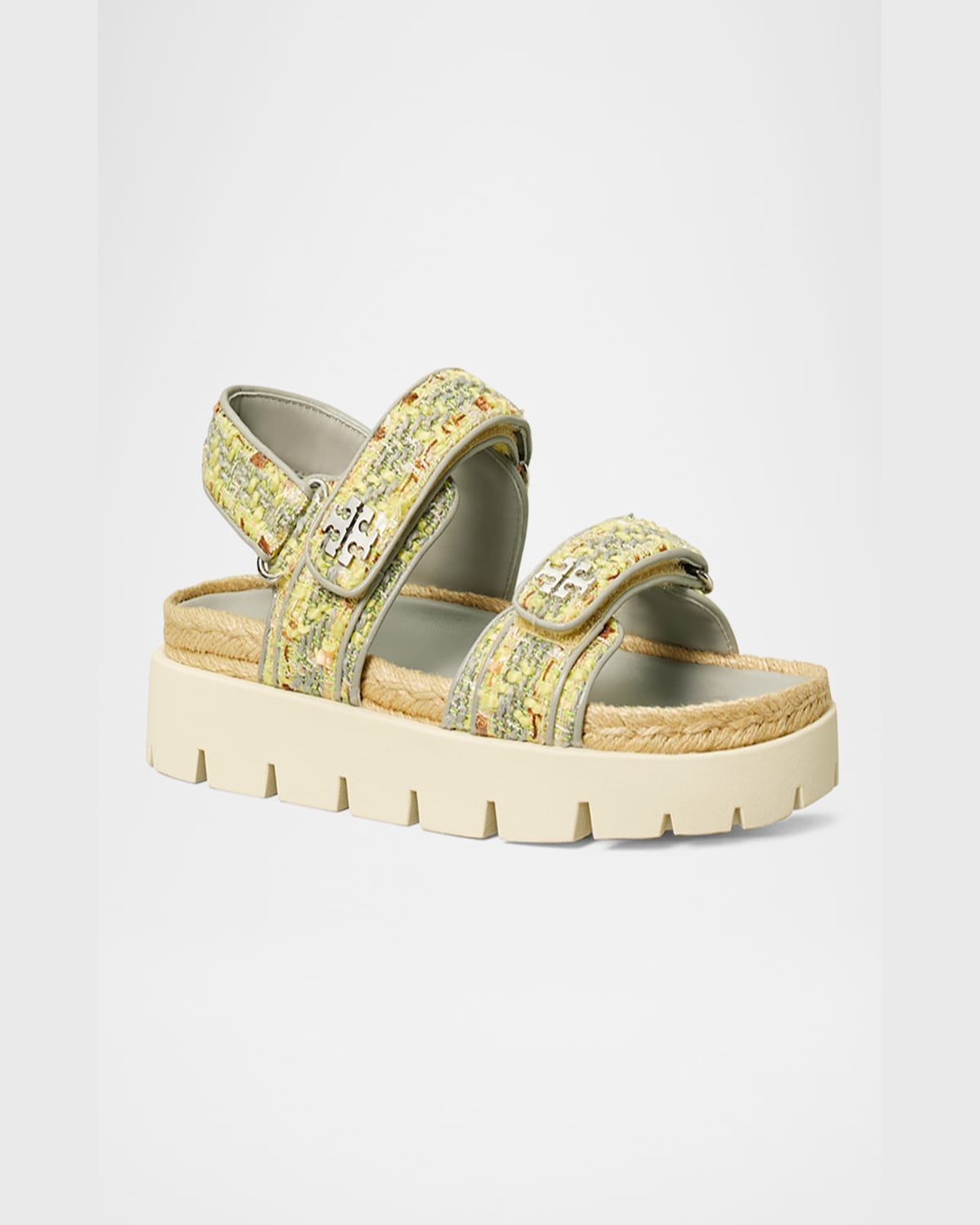 Tory Burch Kira Rope Platform Sport Sandal In Multi