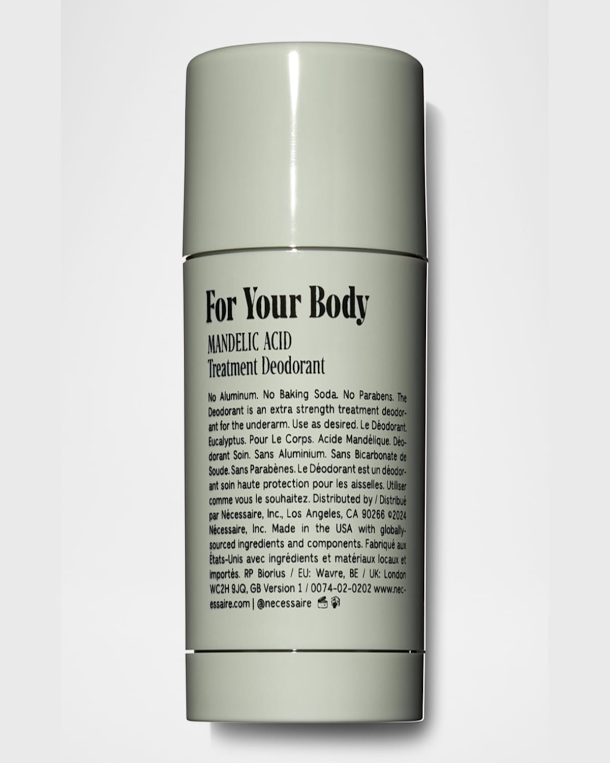 Necessaire The Deodorant Eucalyptus, 2.5 Oz.