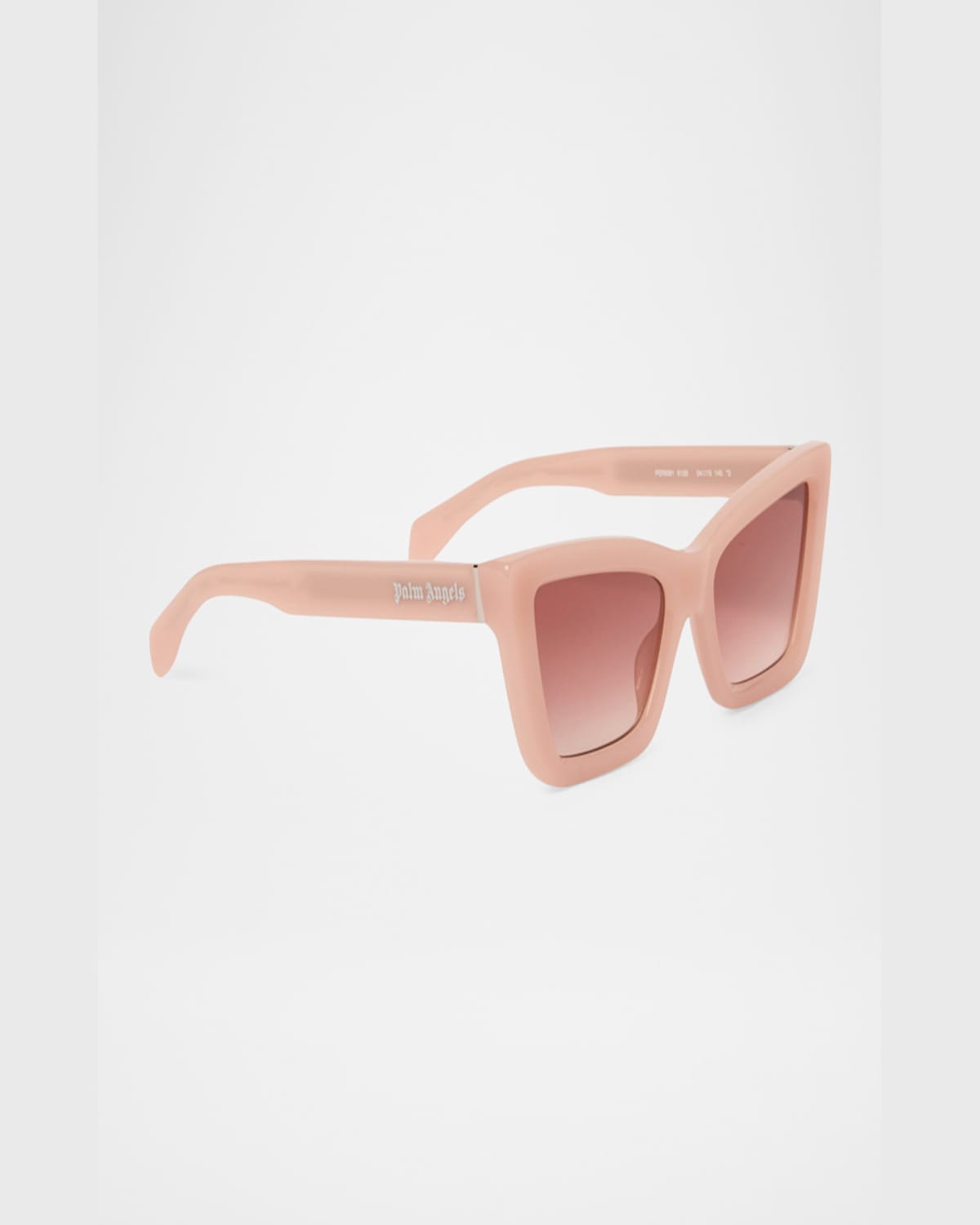 PALM ANGELS ROSEVILLE ACETATE CAT-EYE SUNGLASSES 