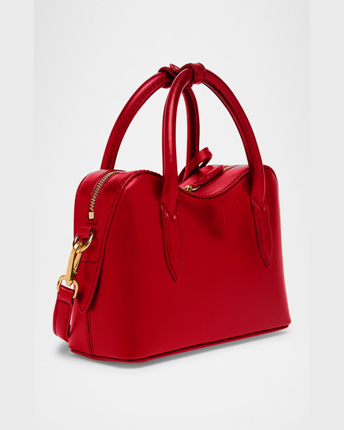 Stella Mccartney Alter Mat Zip Tote Bag In Lipstick
