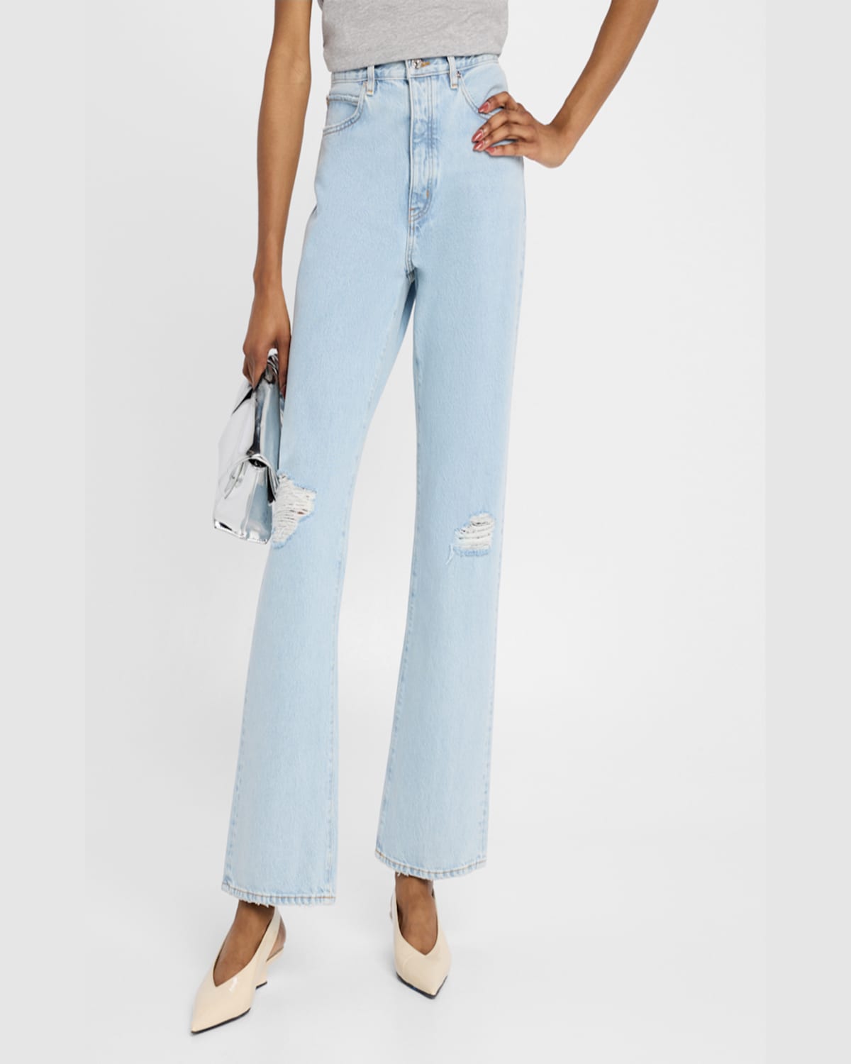 Shop Frame The Vertical Jeans In Vancouver