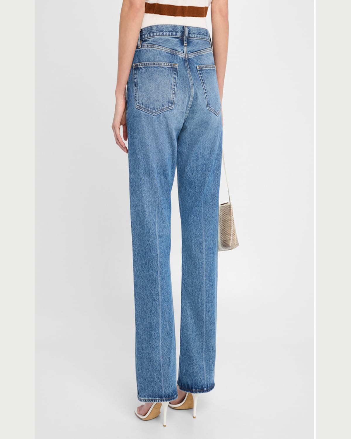 Shop Frame The Vertical Jeans In Vancouver