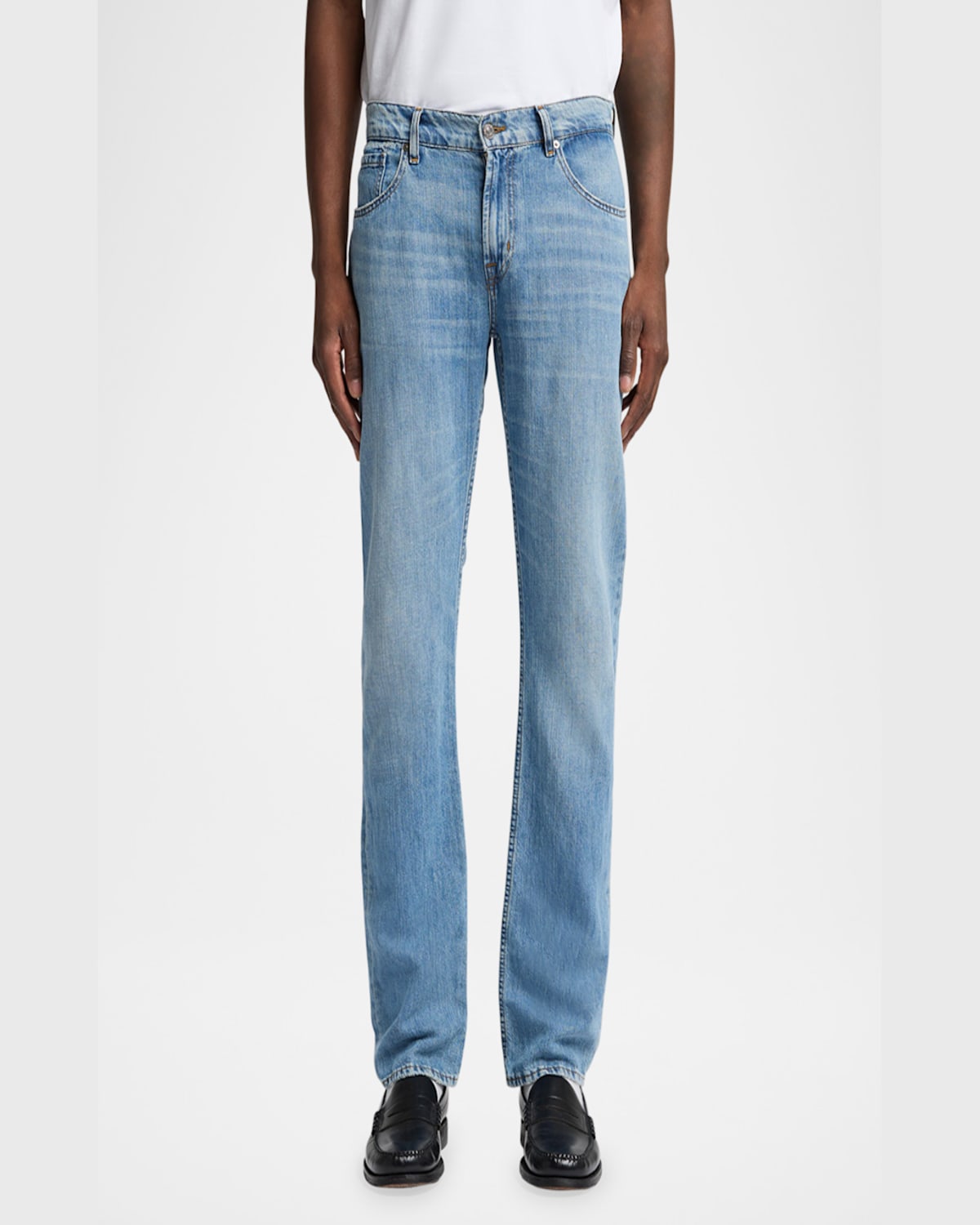 7 For All Mankind Denim Regular & Straight-leg Jeans In Station