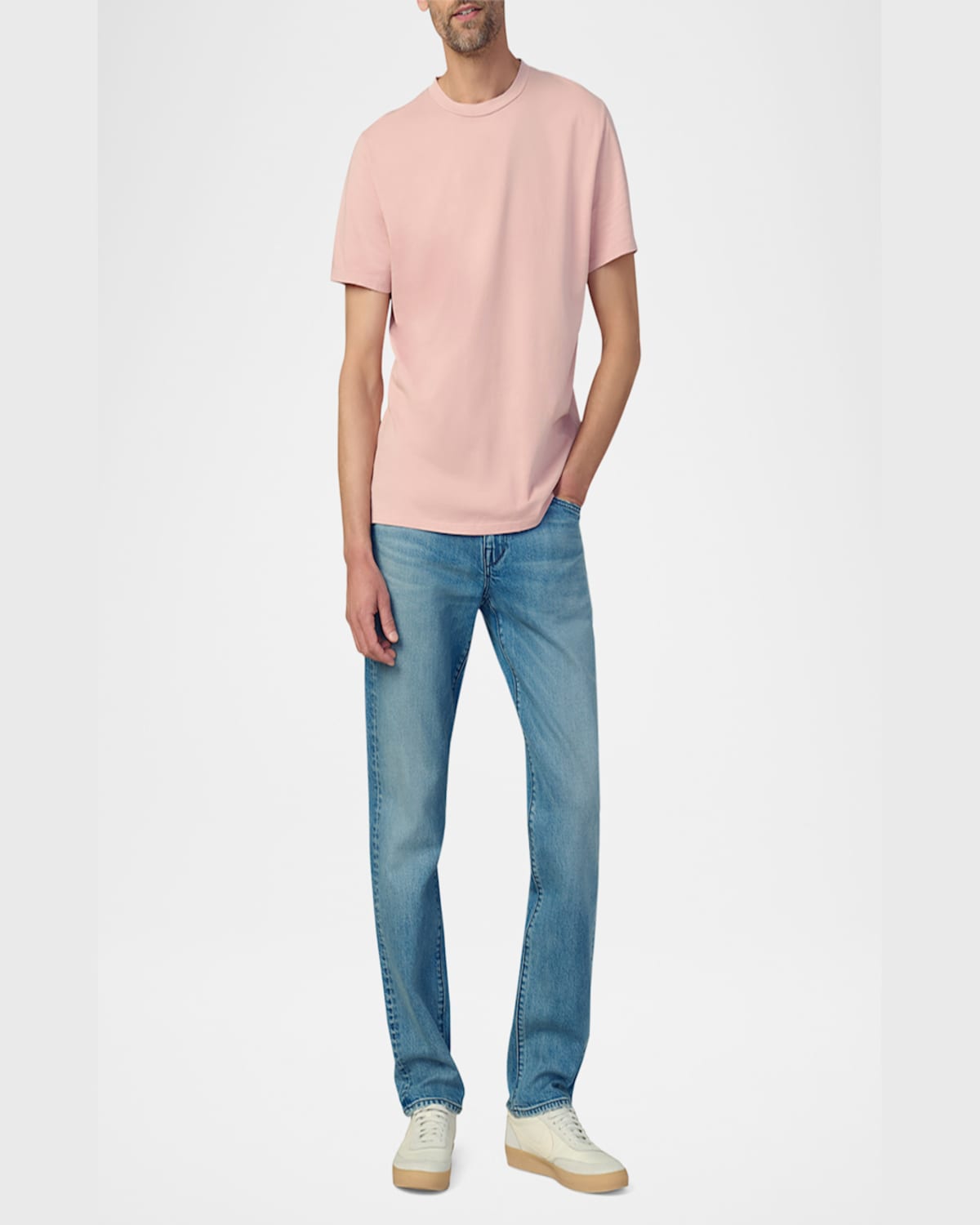 Joe's Jeans Men's Solid Bespoke T-shirt In Pink
