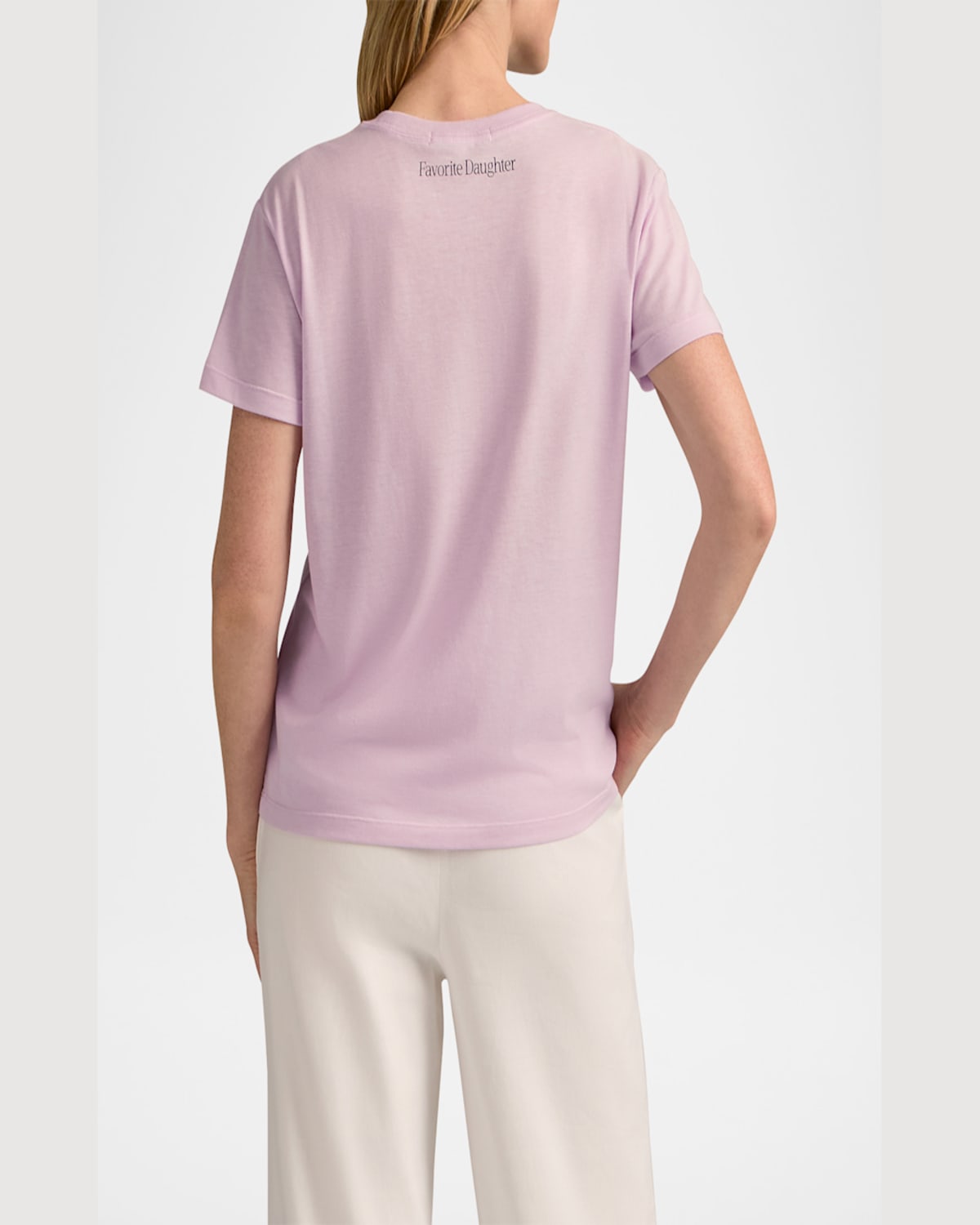 Favorite Daughter Mom Of The Year Graphic T-shirt In Pink
