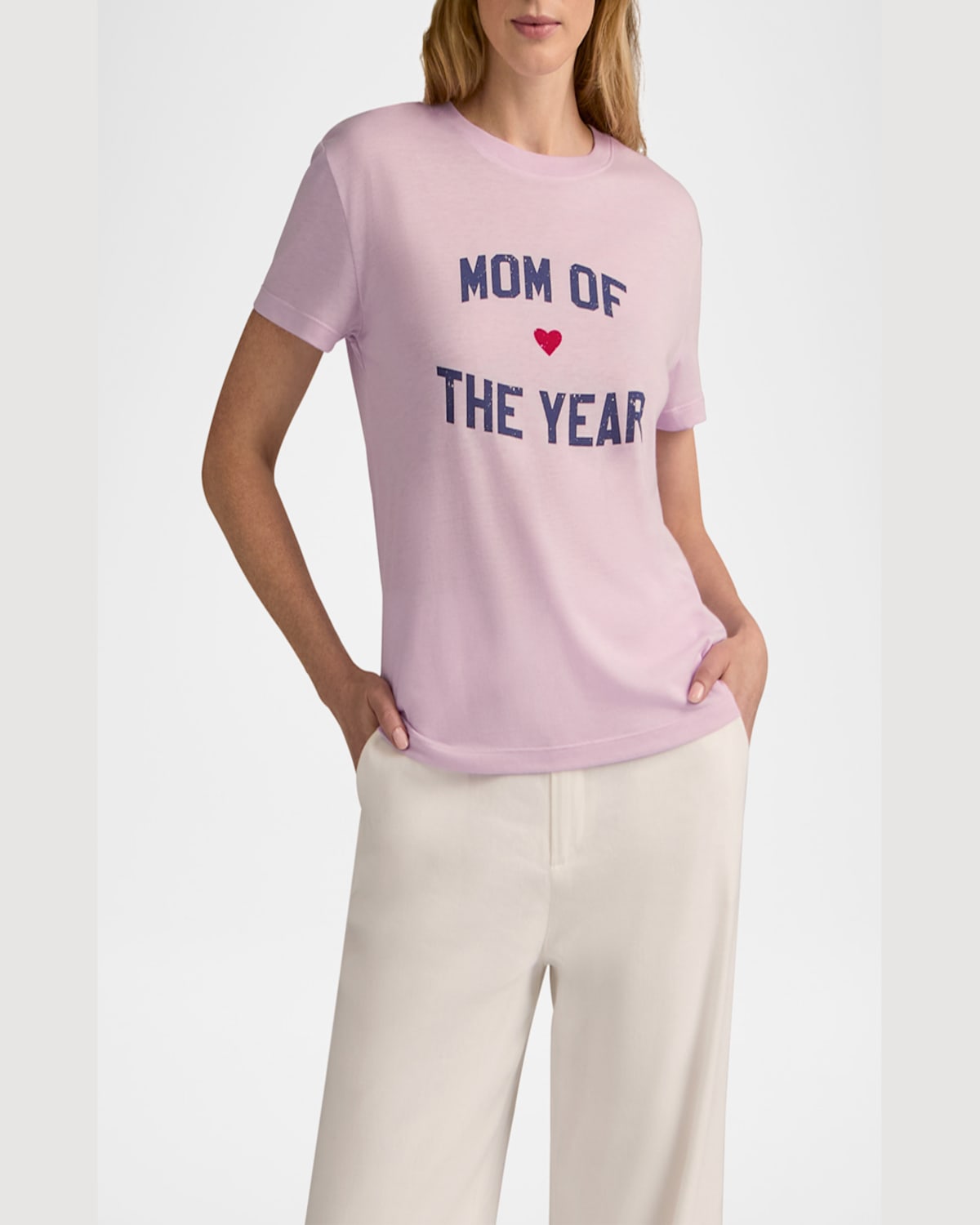 Favorite Daughter Mom Of The Year Graphic T-shirt In Pink