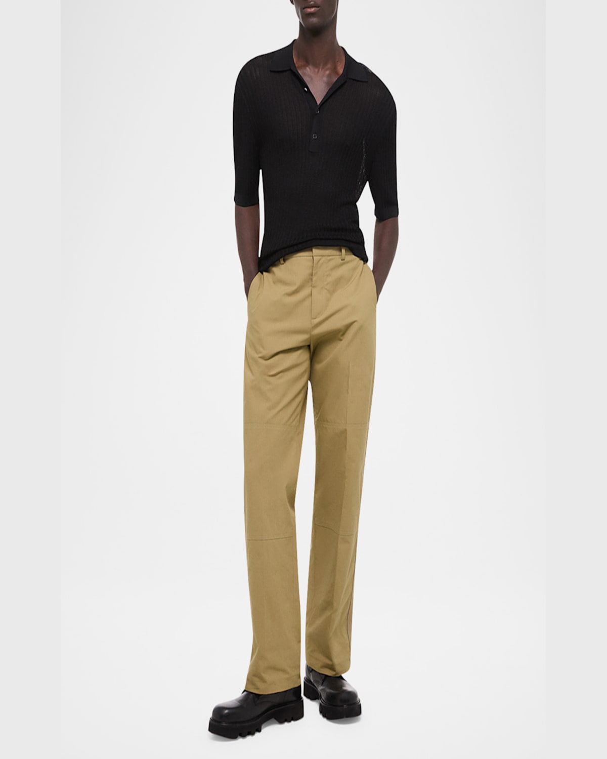 Helmut Lang Field Carpenter Pants In Wrm Khk