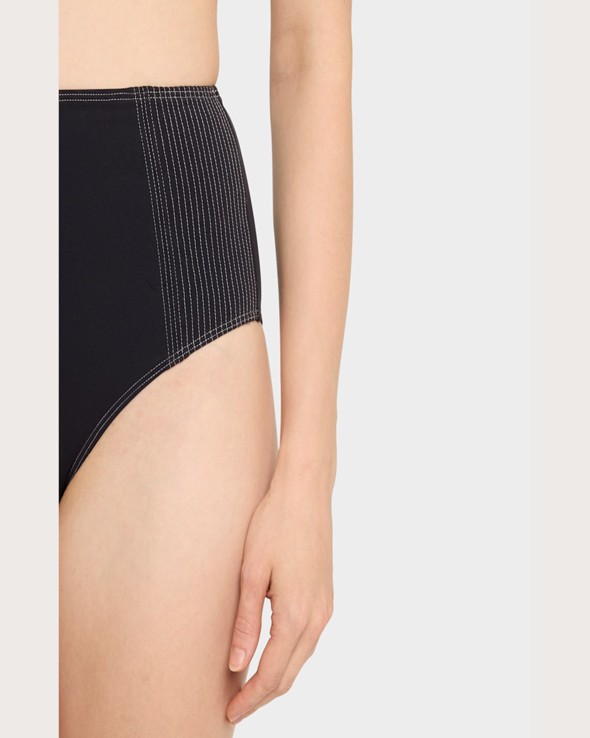 Shop Ulla Johnson Kiele Bikini Bottoms In Noir