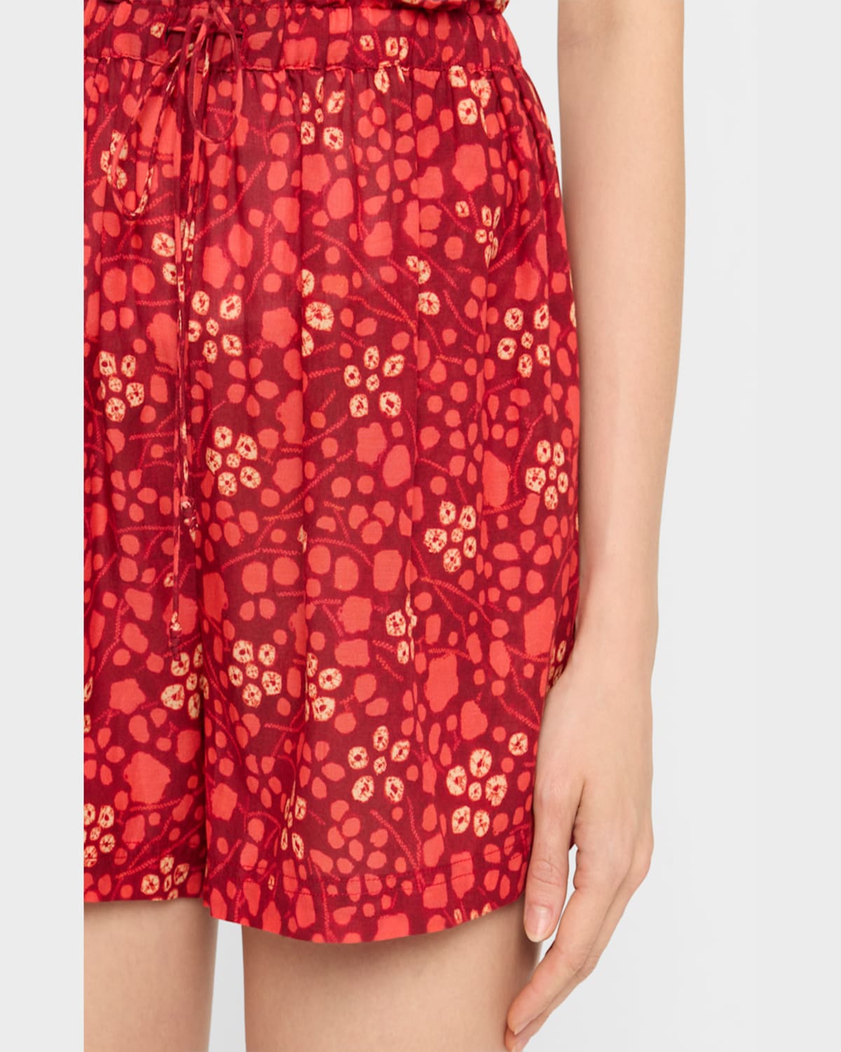 Ulla Johnson Bijou Shorts In Coral