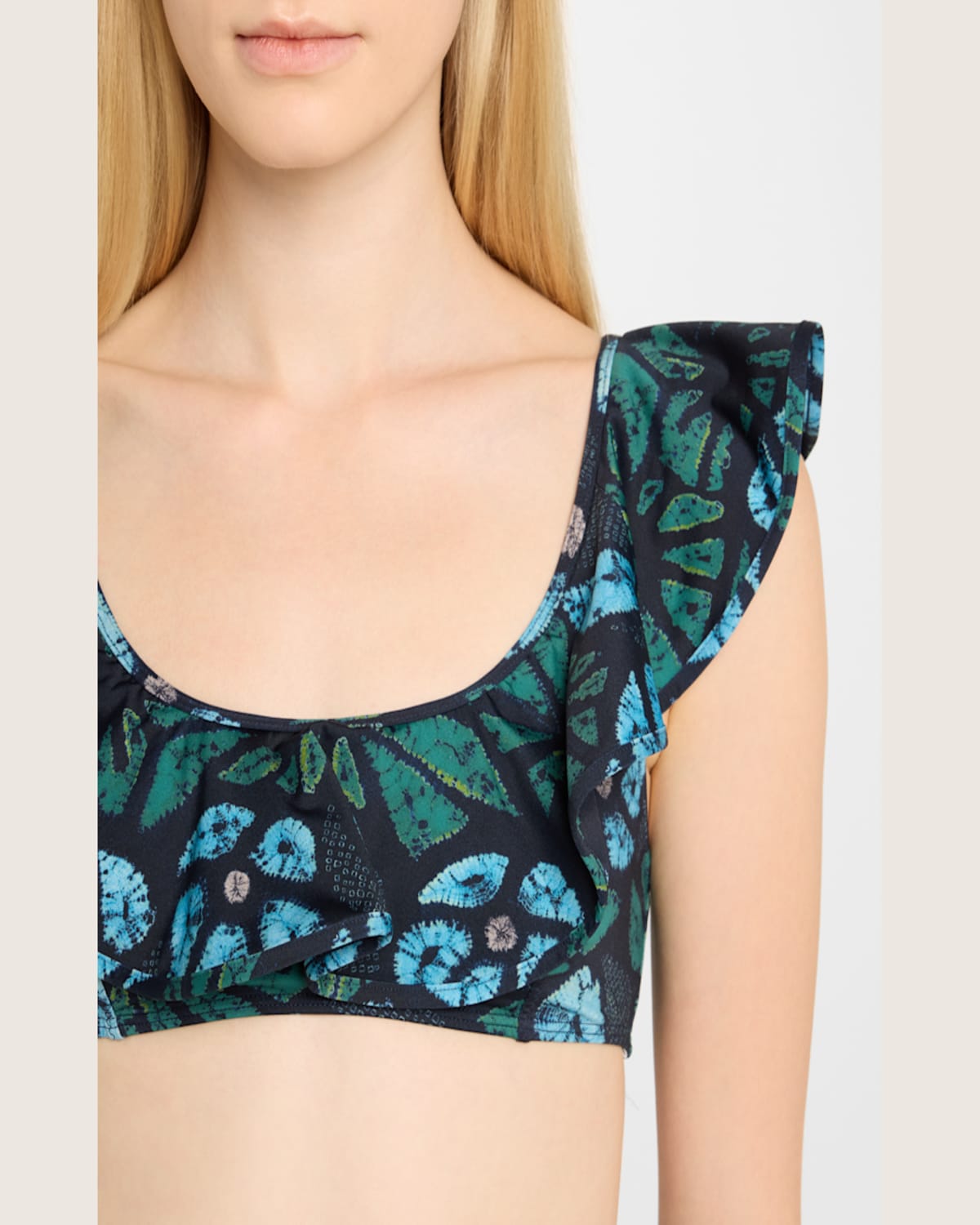 Ulla Johnson Azores Bikini Top In Urchin