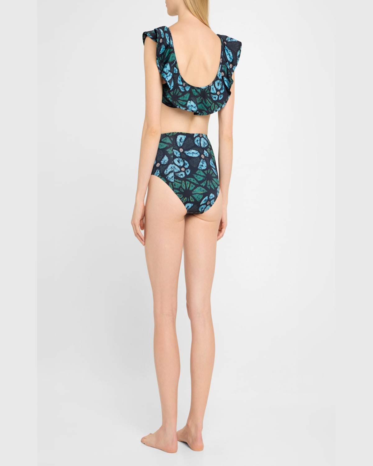 Shop Ulla Johnson Zahara Bikini Bottoms In Urchin