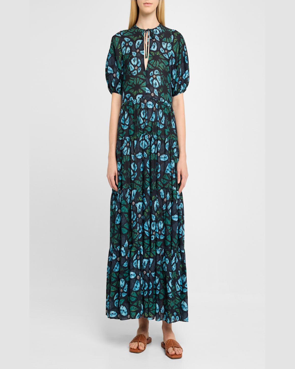 Ulla Johnson Neera Cover-up Maxi Dress In Urchin
