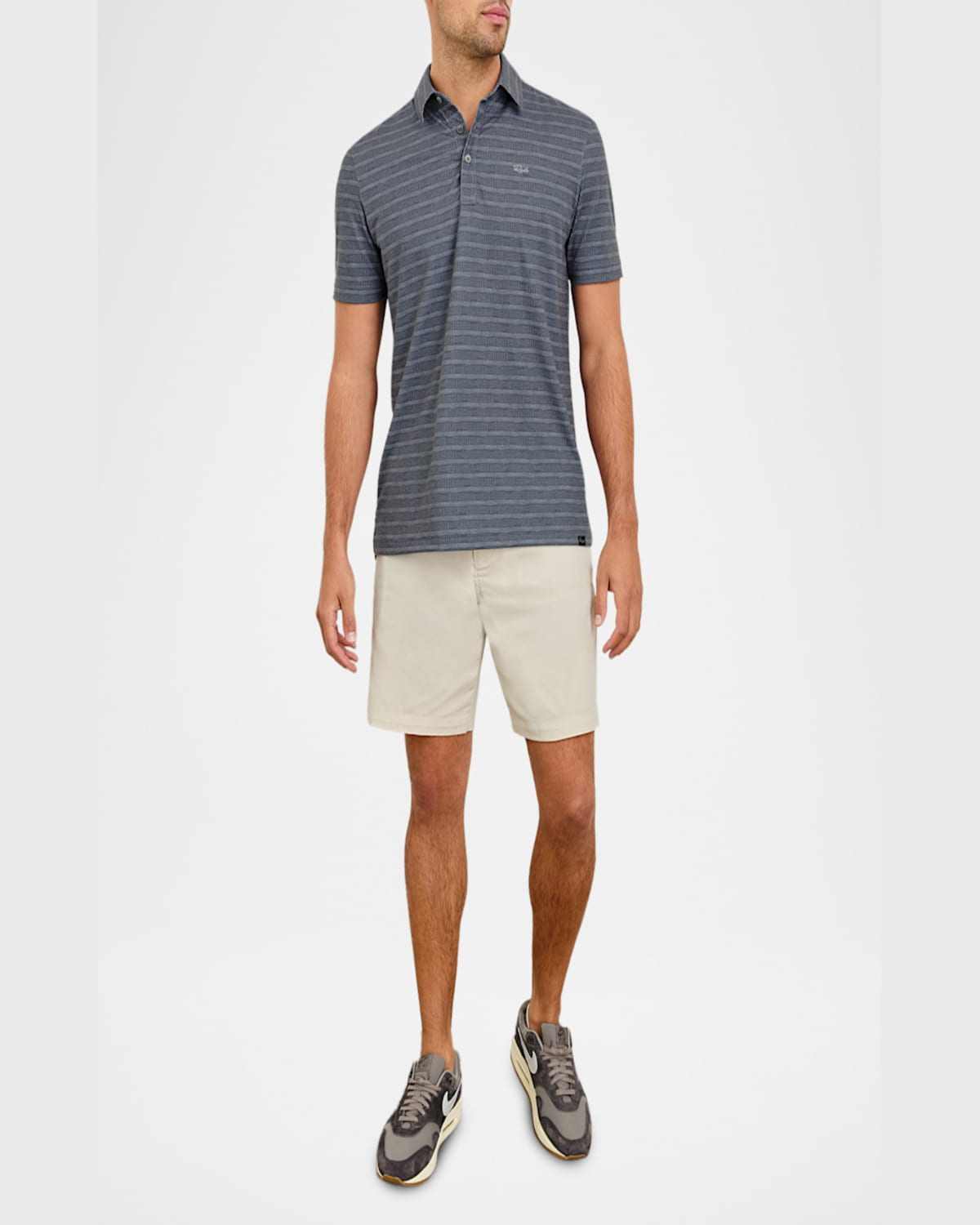 Rails Laguna Stretch Cotton Shorts In Stone