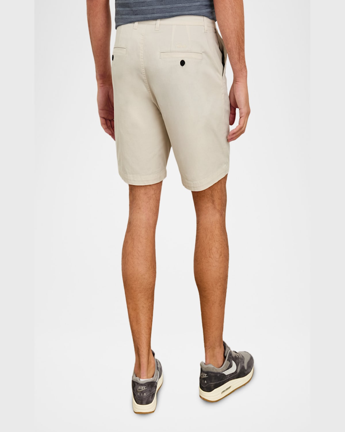 Rails Laguna Stretch Cotton Shorts In Stone