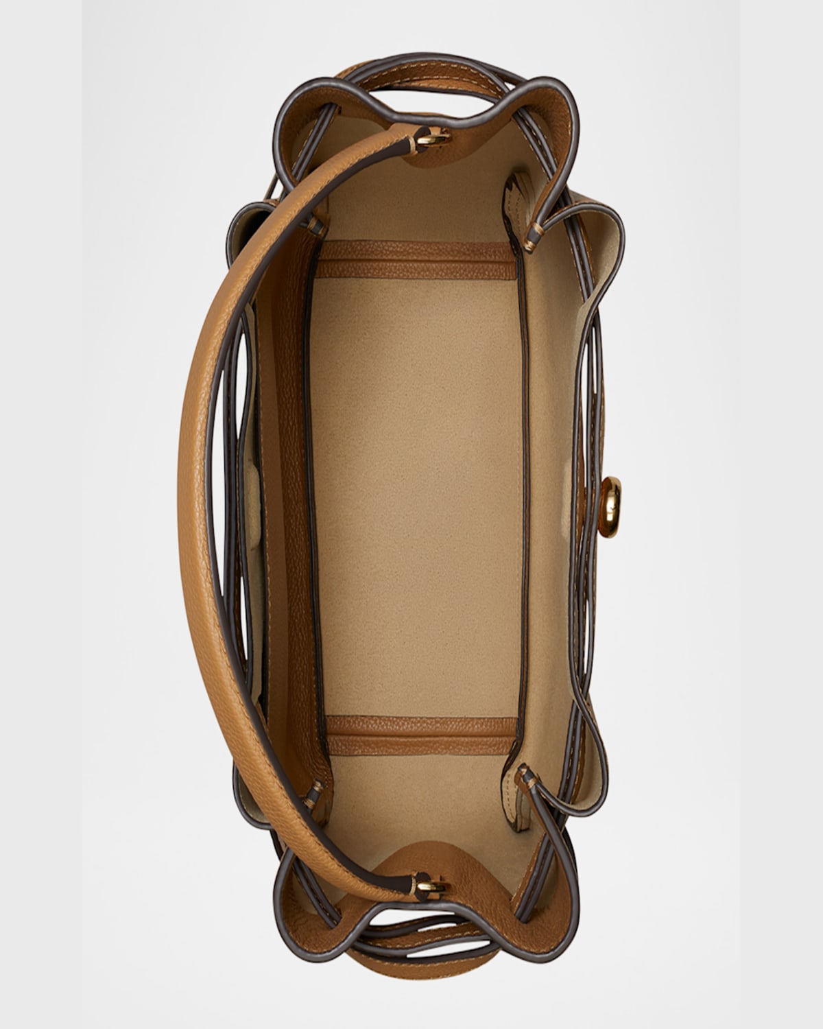 Shop Tory Burch Romy Bucket Bag In Black