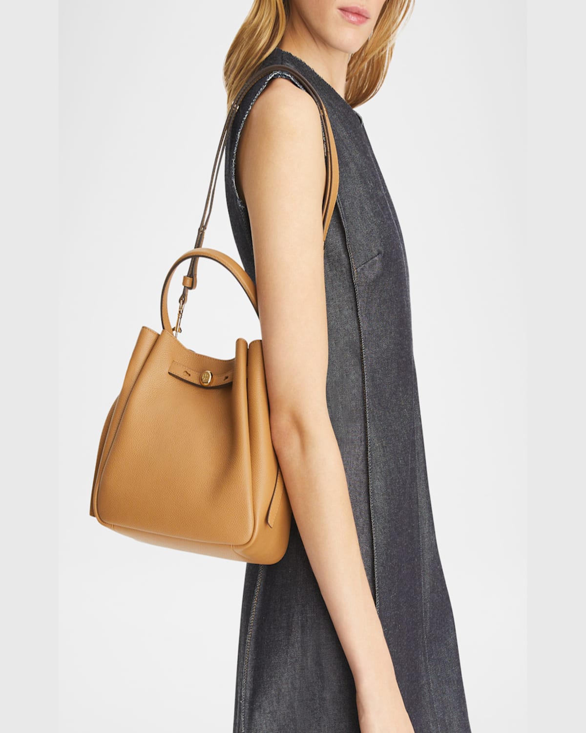 TORY BURCH ROMY BUCKET BAG 