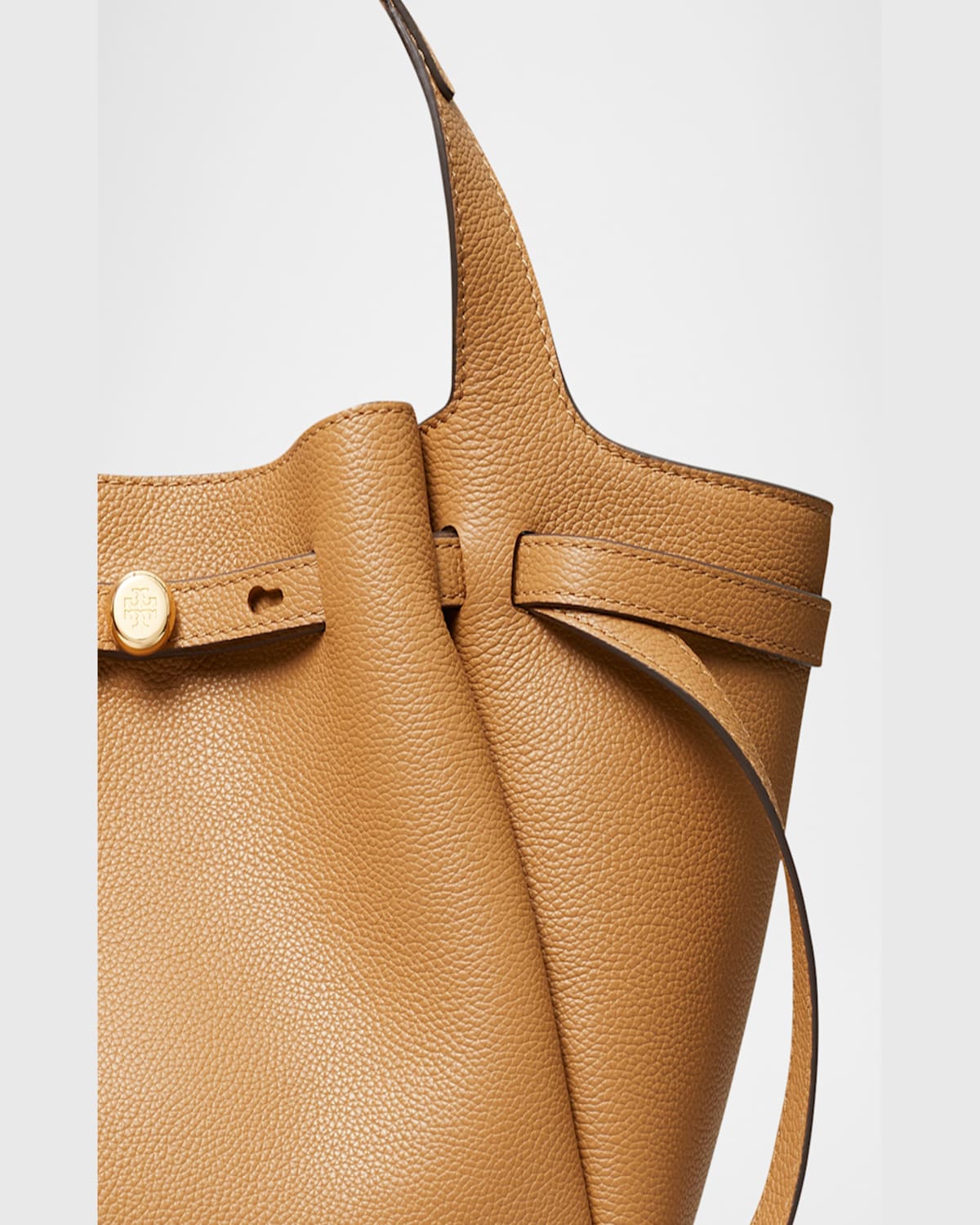 Tory Burch Romy Small Tote In Tiramisu
