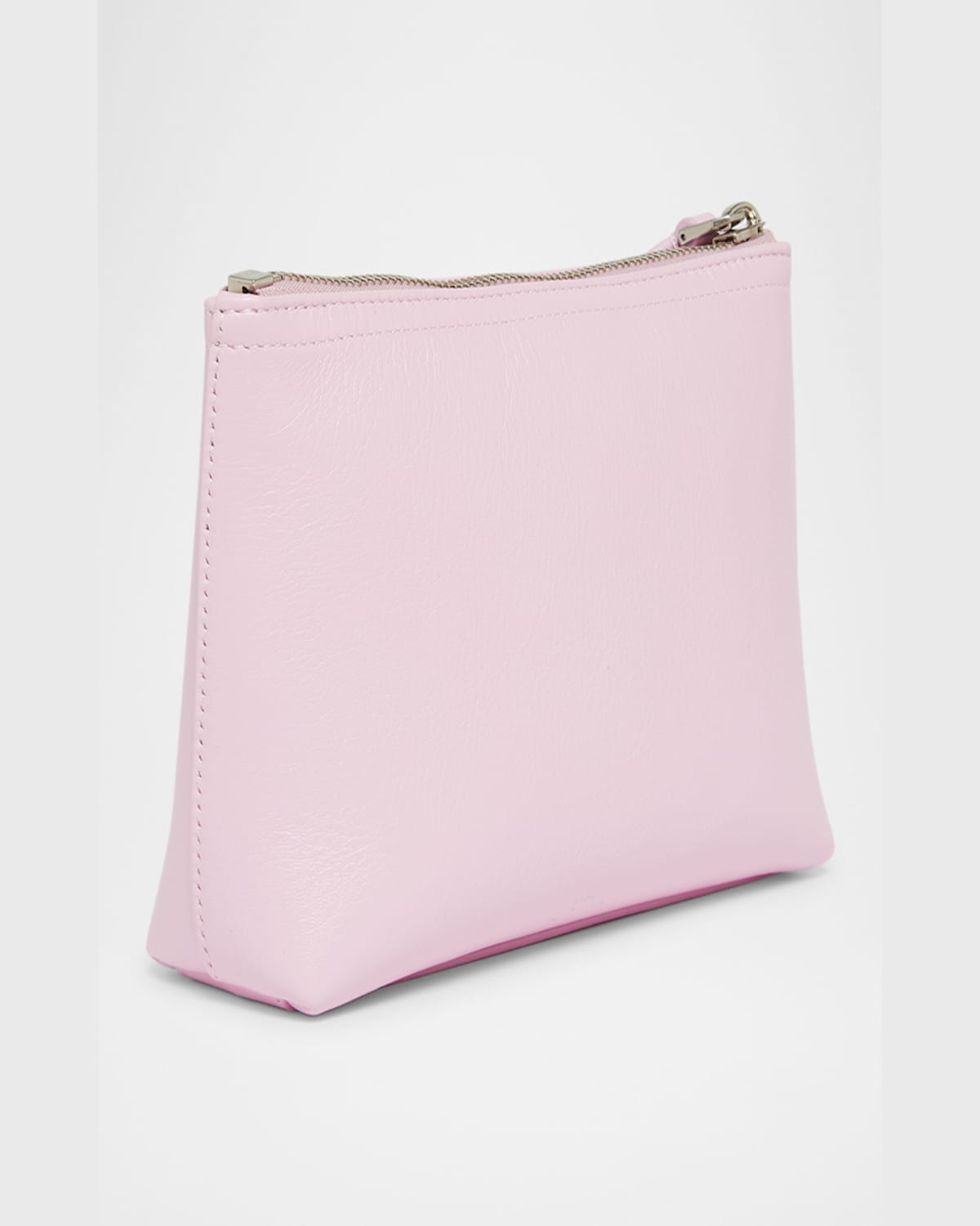 Givenchy Voyou Small Pouch Bag In Leather With Buckle And Heart Lock Wristlet In Voyou Small Pouch