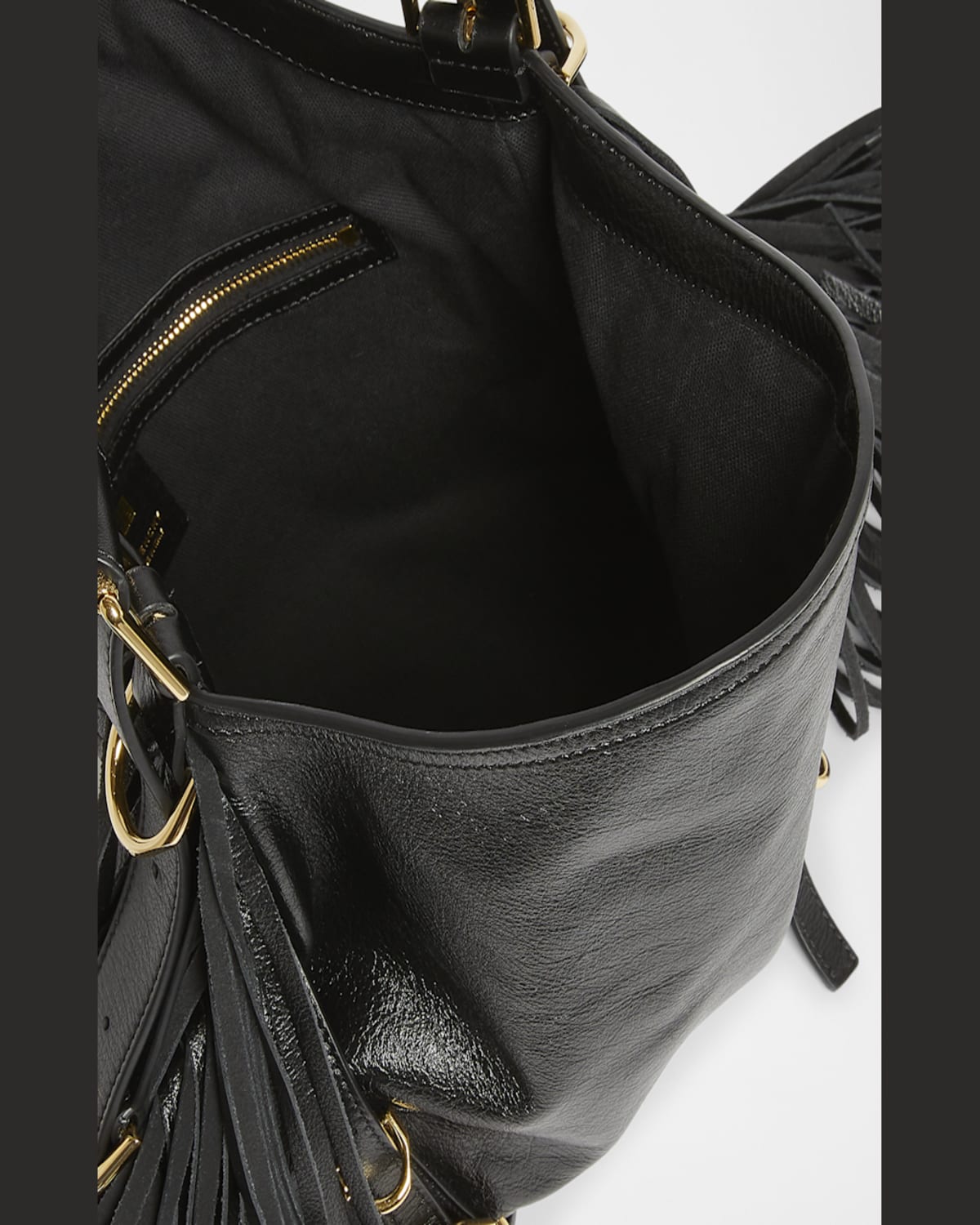 Givenchy Voyou Medium Shoulder Bag In Fringe Leather In Voyou Medium Shoulder Bag