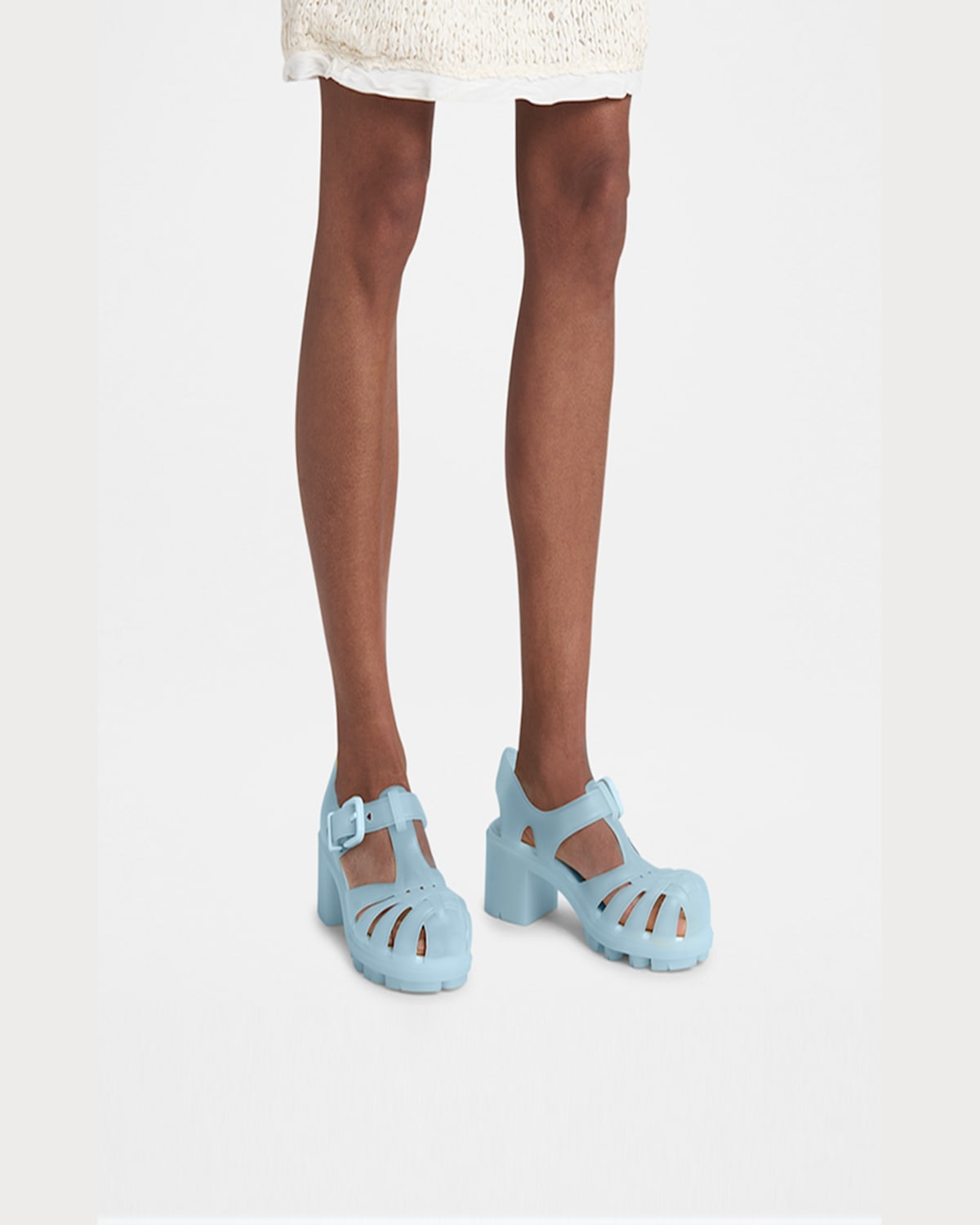 Bottega Veneta Gertie Fisherman-sandalen In Zenith
