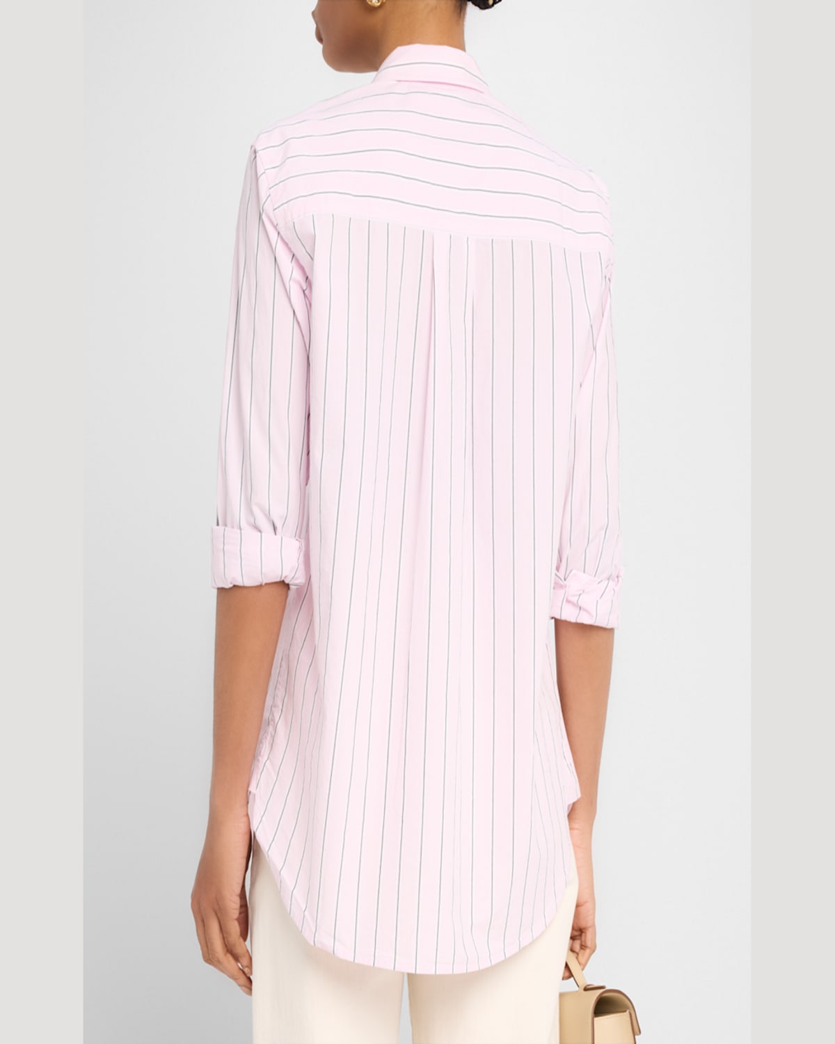 Rails Elsa Stripe Cotton Button-up Shirt In Cherry Blossom Stri