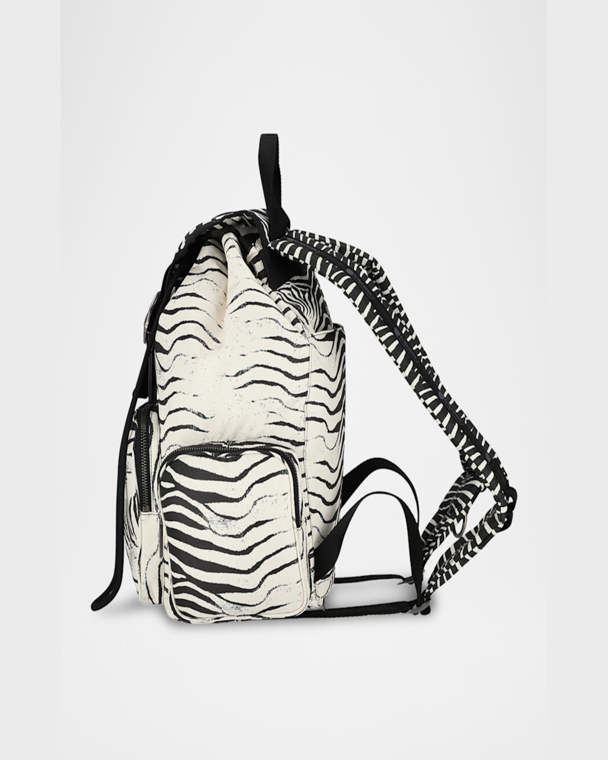 Lesportsac X Roberto Cavalli Napoli Zebra-print Backpack In Mini Zebra Napoli