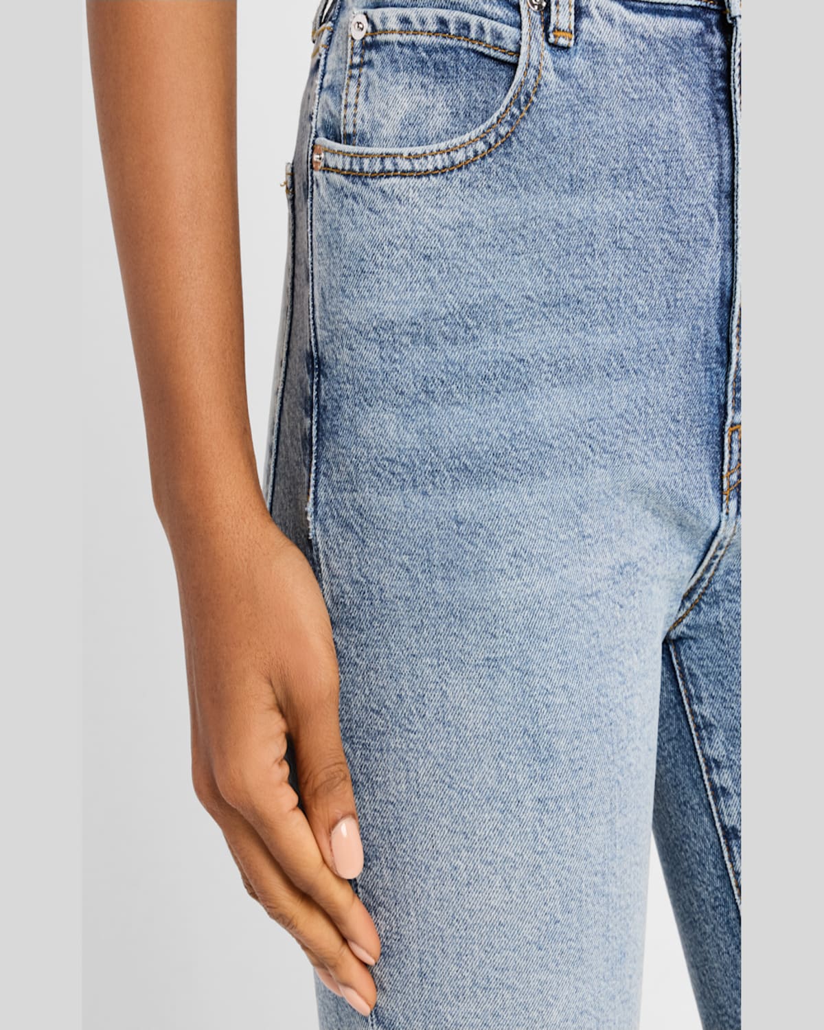 Frame The Ruler Crop Jeans In Dolly
