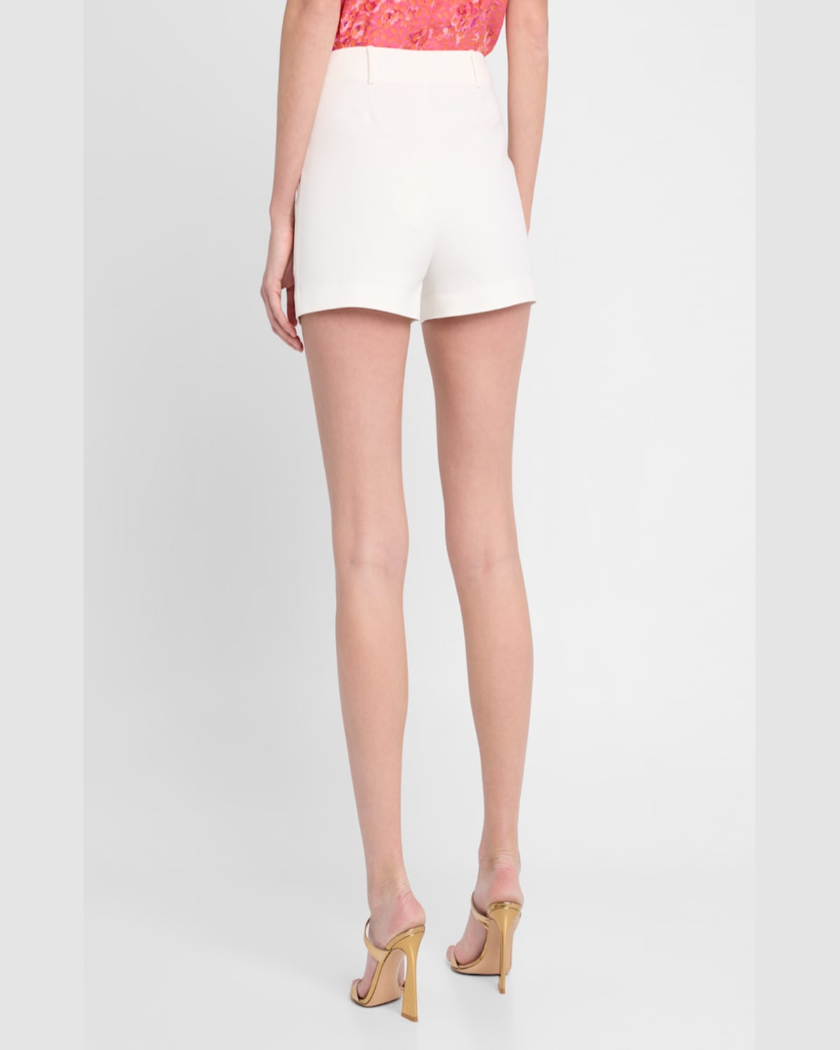 Shop Ramy Brook Marjory Shorts In Ivory