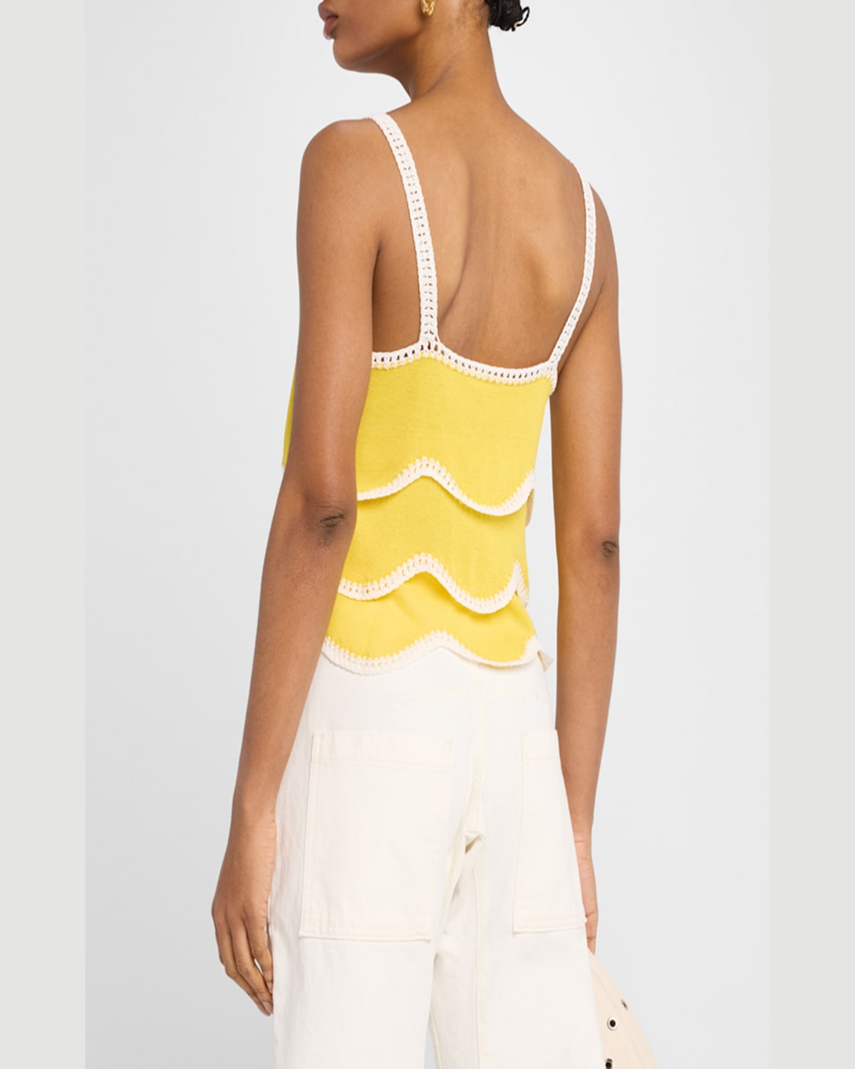 RAMY BROOK ARIEL EMBROIDERED SLEEVELESS TOP 