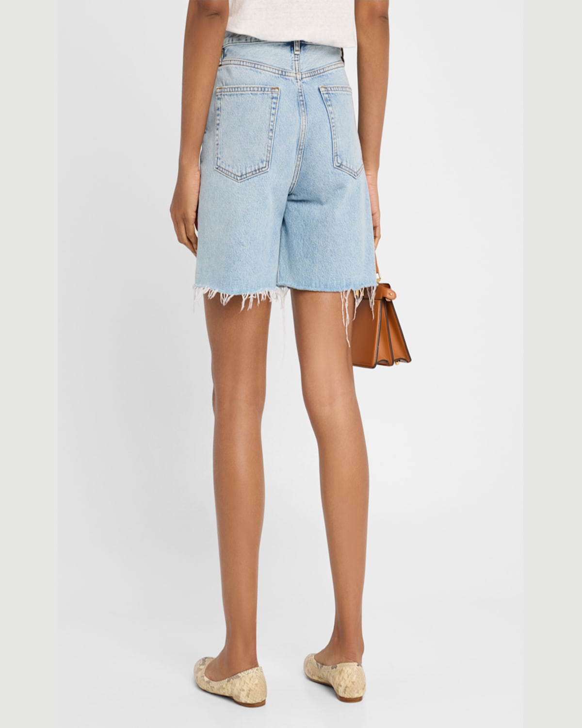 Shop Frame The Timeless Shorts In Tricky