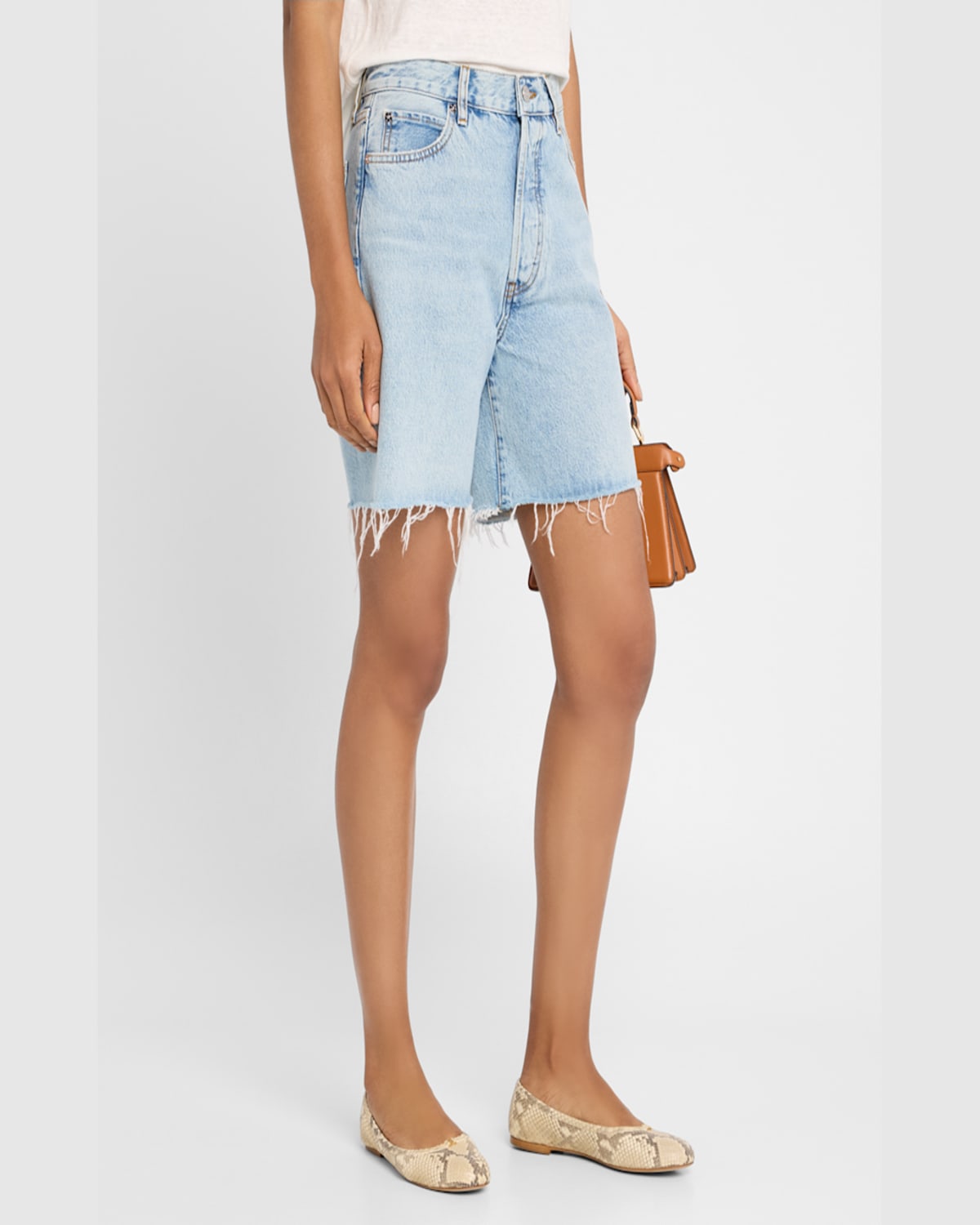 Shop Frame The Timeless Shorts In Tricky