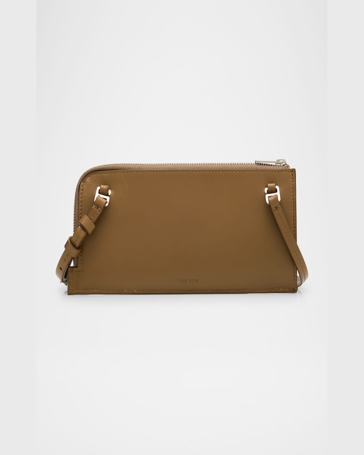 The Row Long Wallet In Smooth Box Calf Leather In Icss Incense Ans