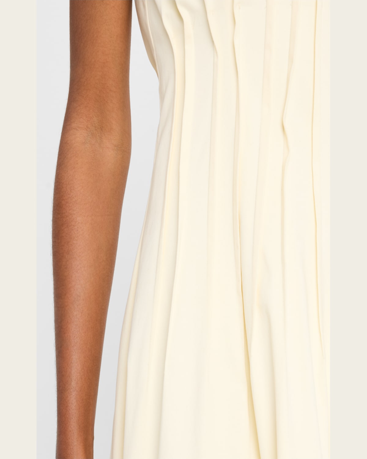 Clea Anika Embroidered Dress In Butter