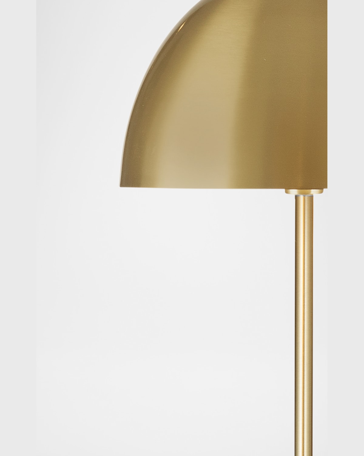 Katherine Noble By Bmc Loraine 59" Floor Lamp In White/brass