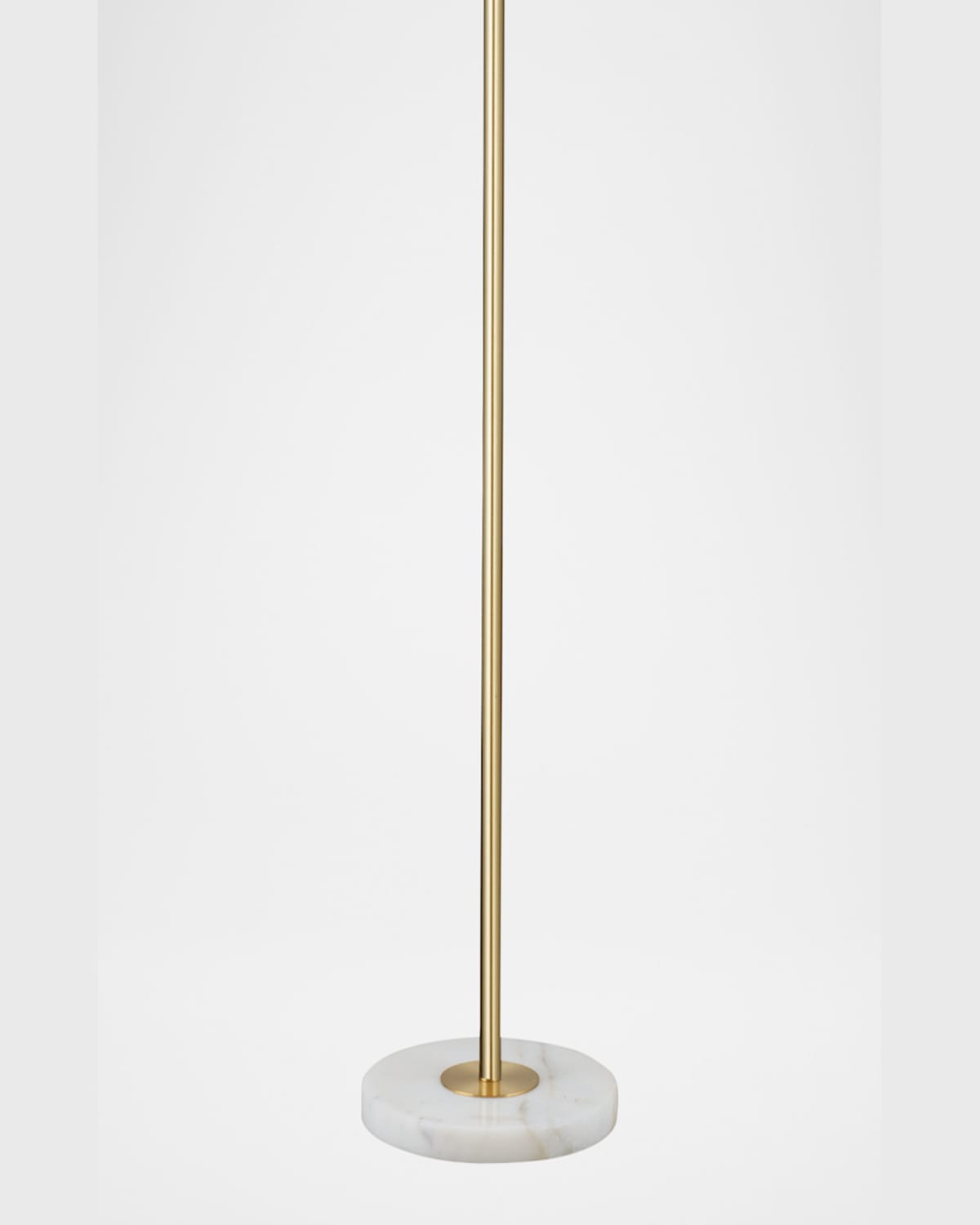 Katherine Noble By Bmc Loraine 59" Floor Lamp In White/brass